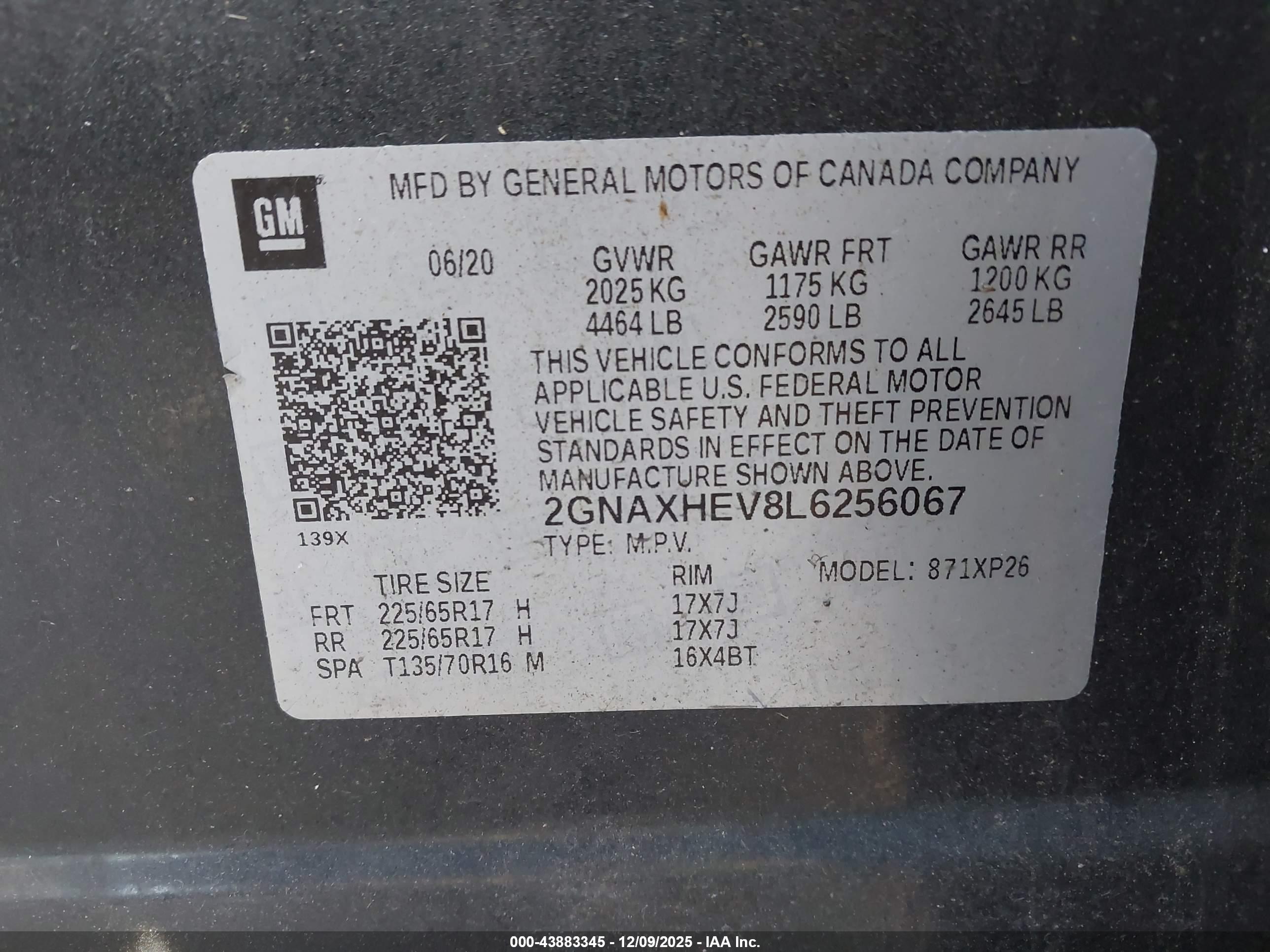 CHEVROLET EQUINOX image 9