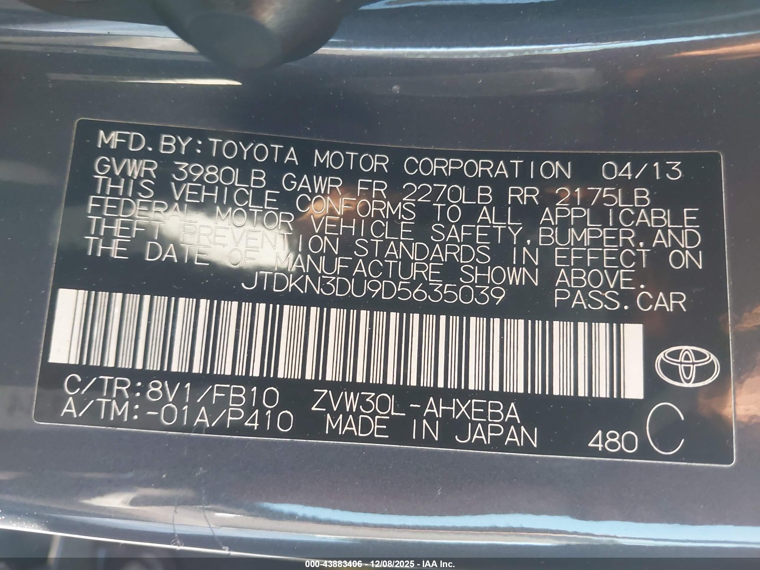 TOYOTA PRIUS image 9