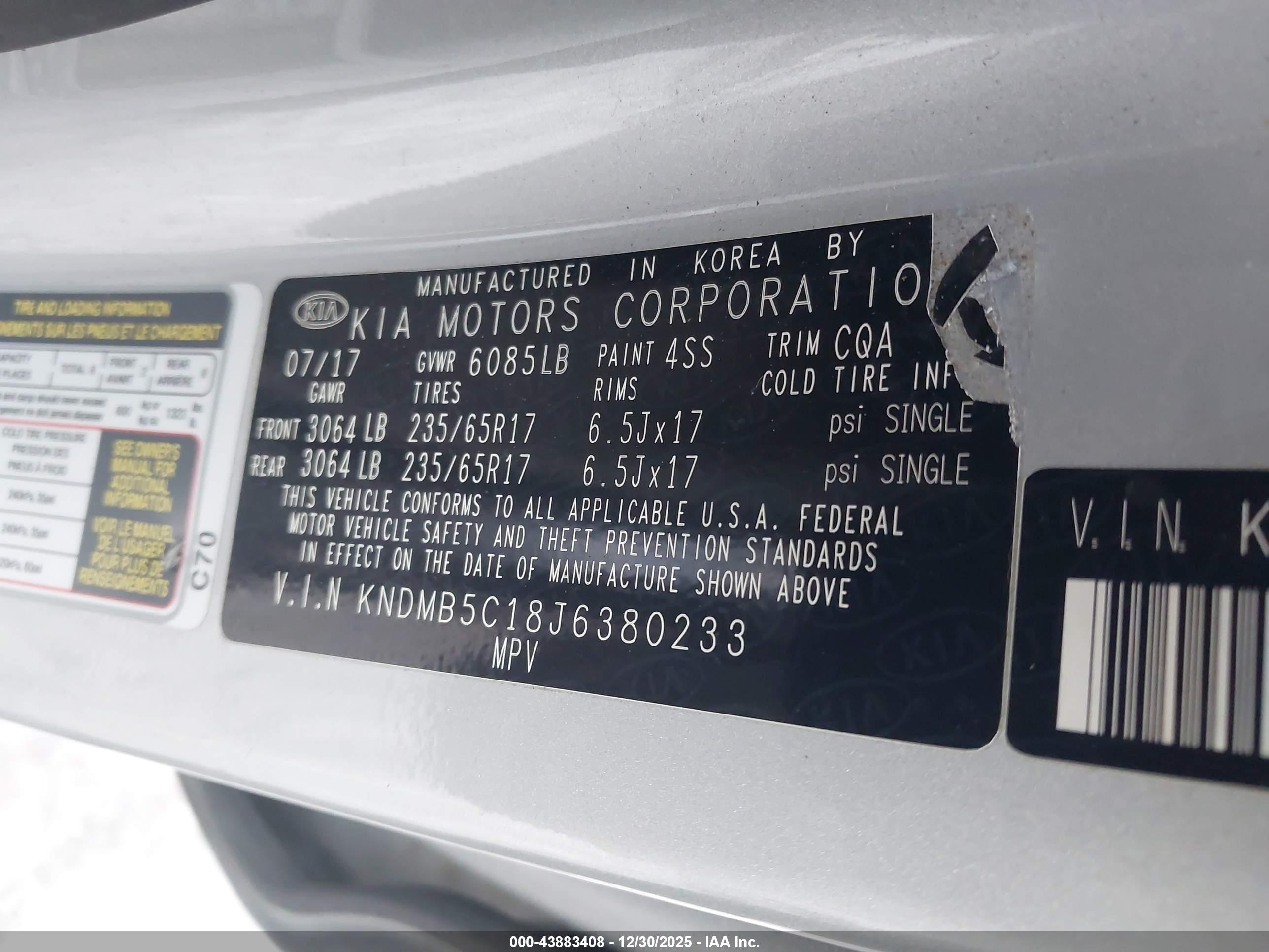 KIA SEDONA image 9