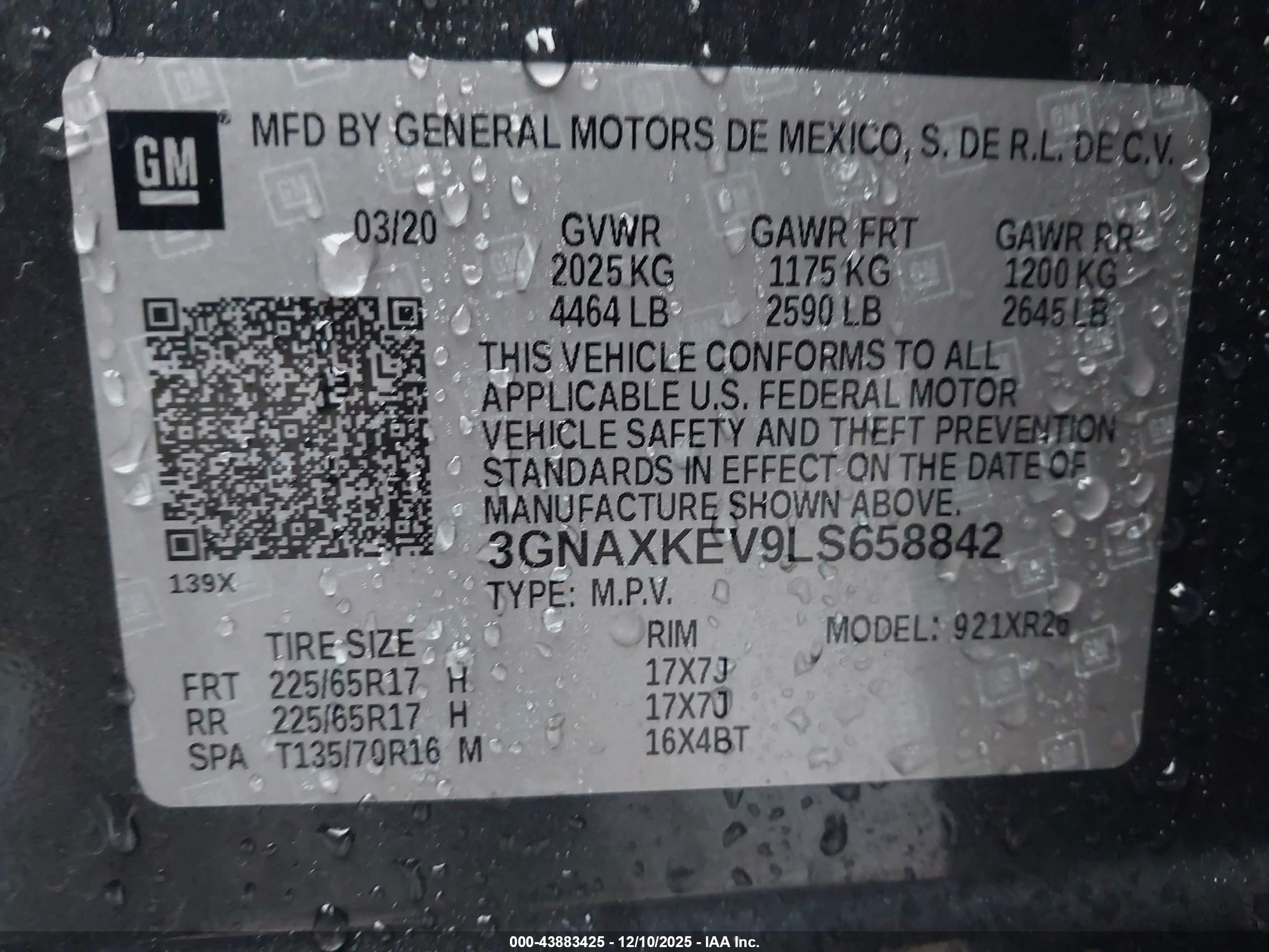CHEVROLET EQUINOX image 9