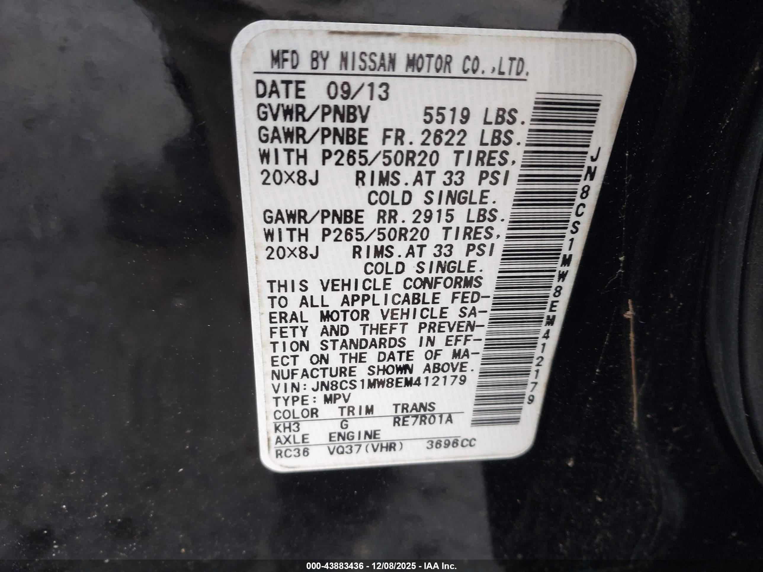 INFINITI QX70 image 9