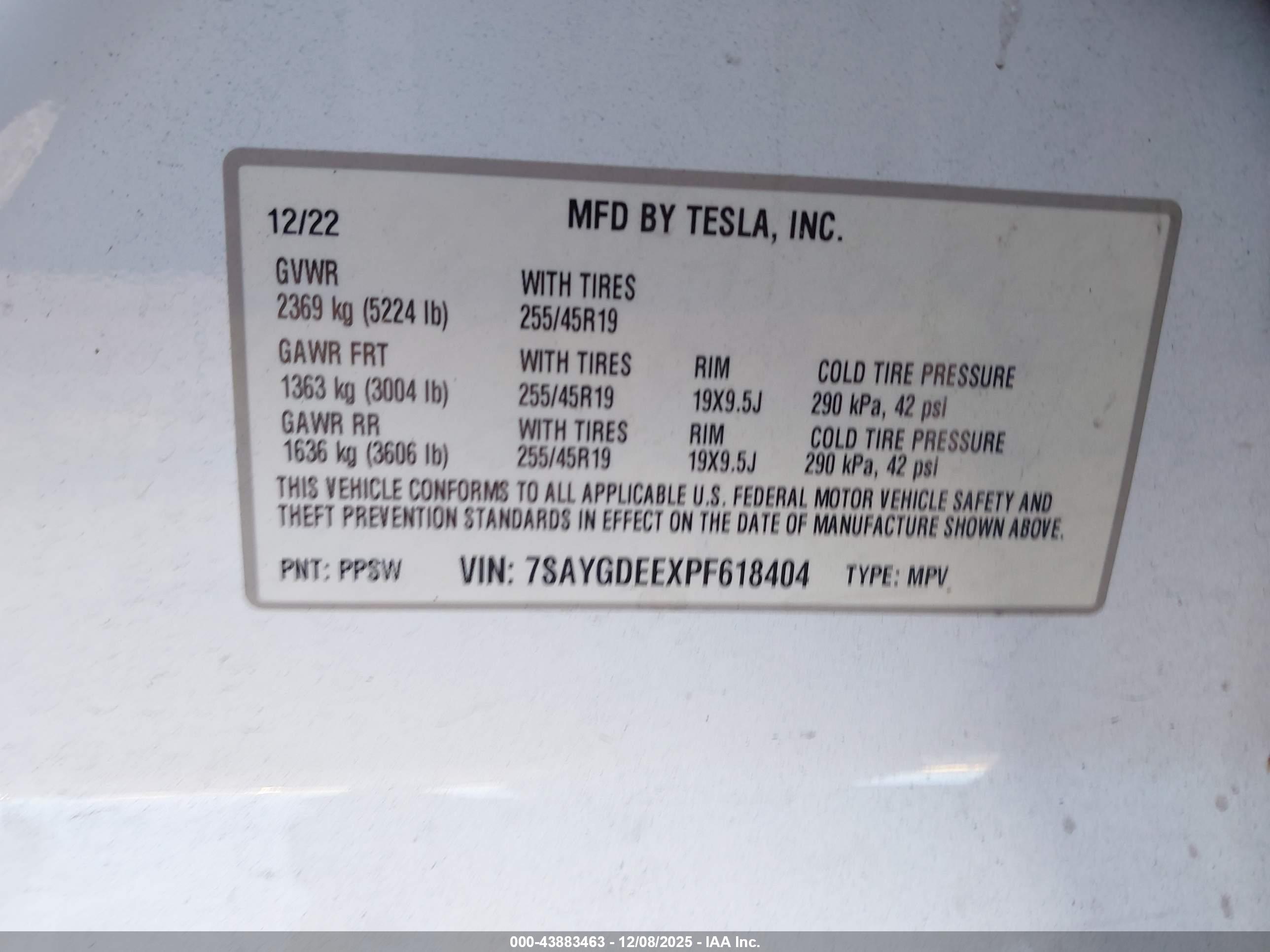 TESLA MODEL image 9