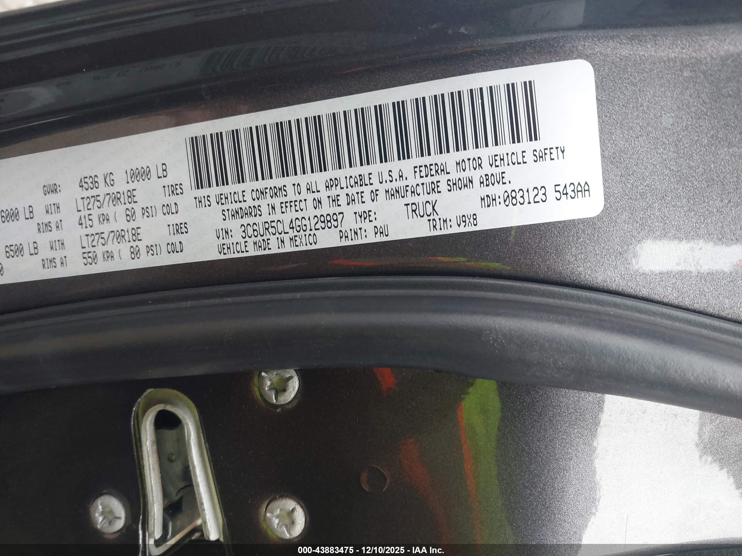 RAM 2500 image 9