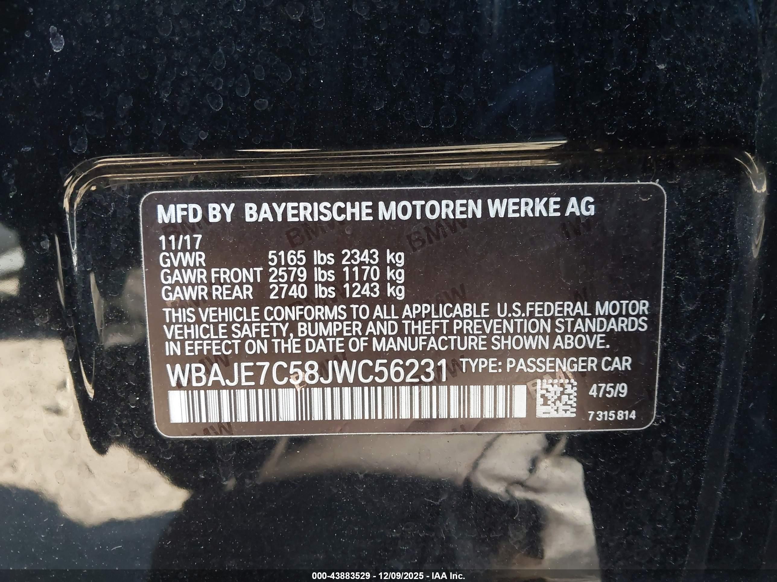 BMW 540I image 9