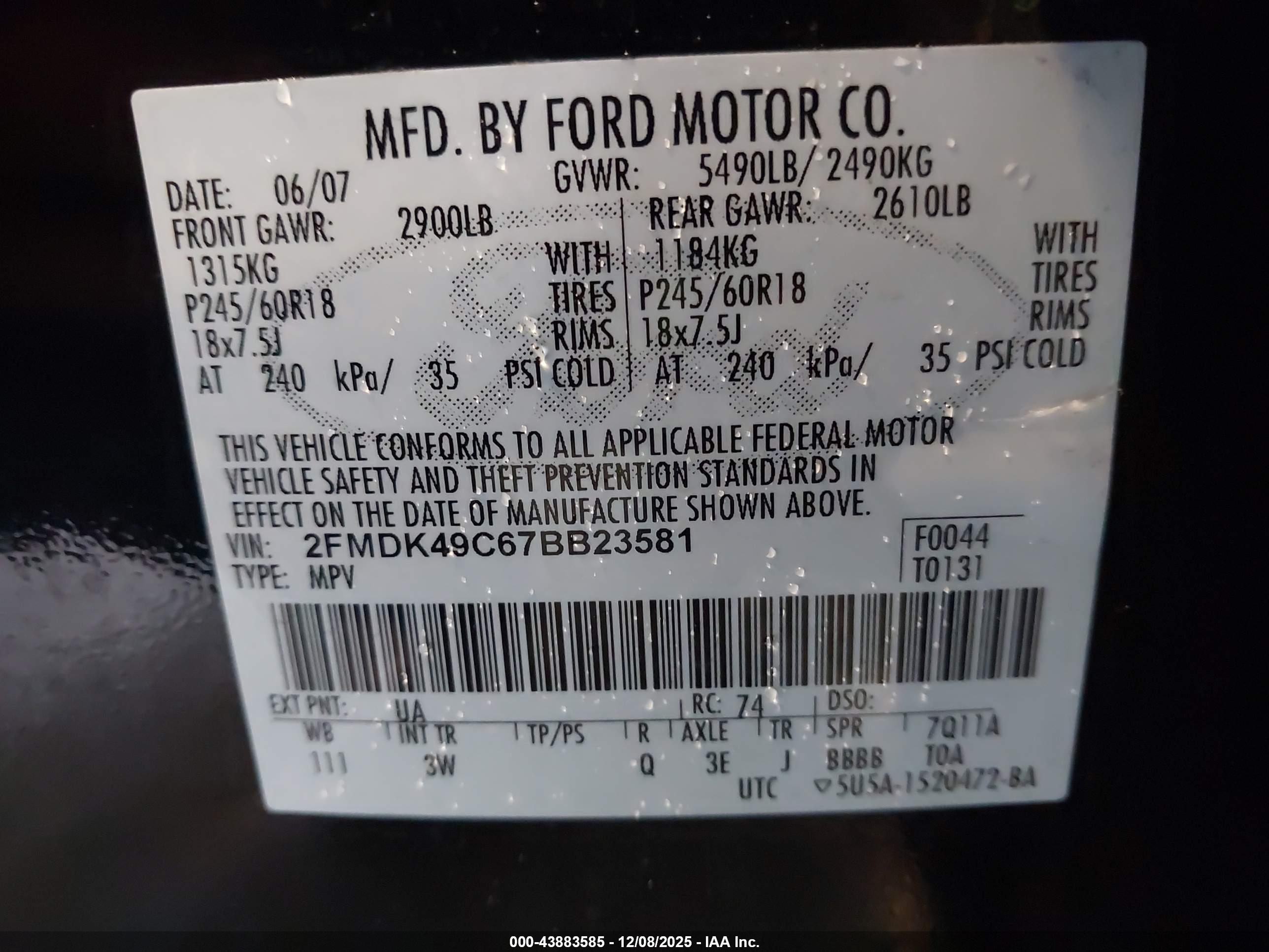 FORD EDGE image 9
