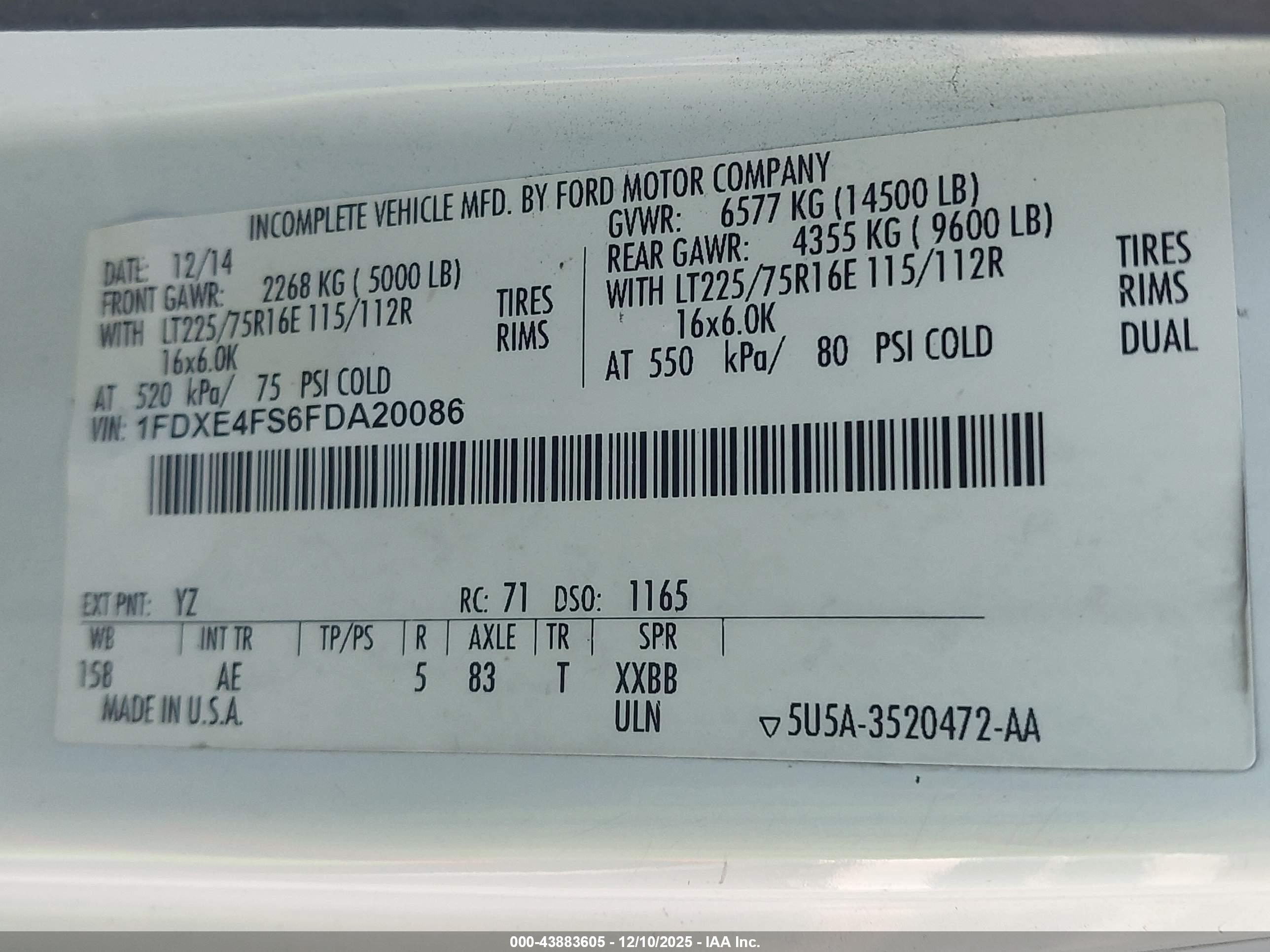 FORD E-450 image 9