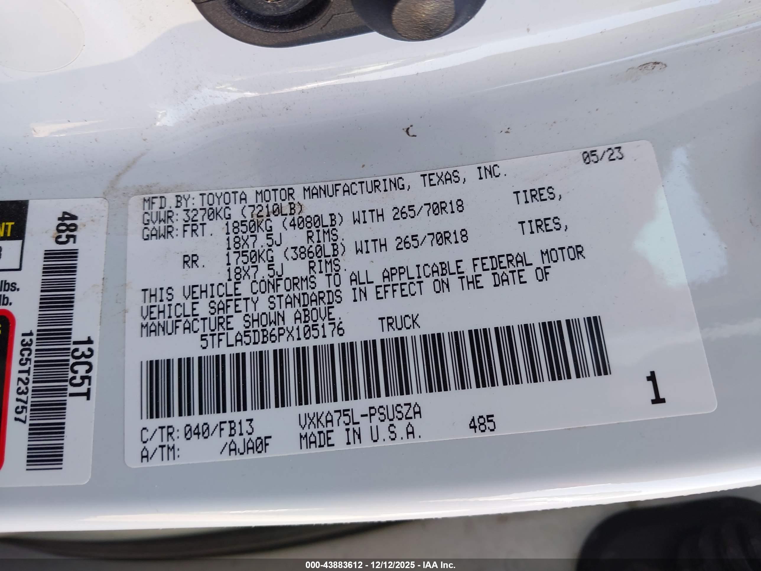 TOYOTA TUNDRA image 9