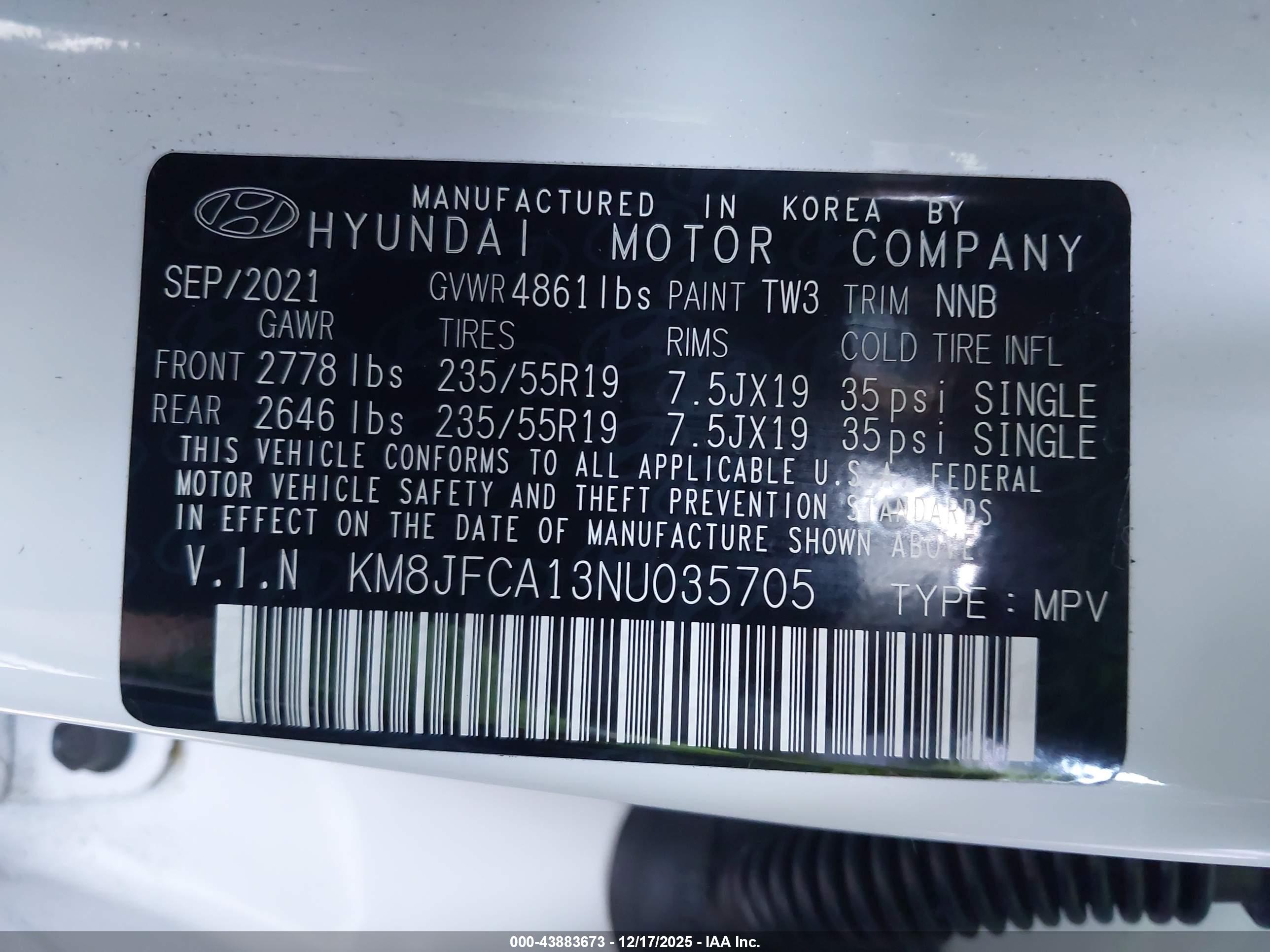 HYUNDAI TUCSON image 9