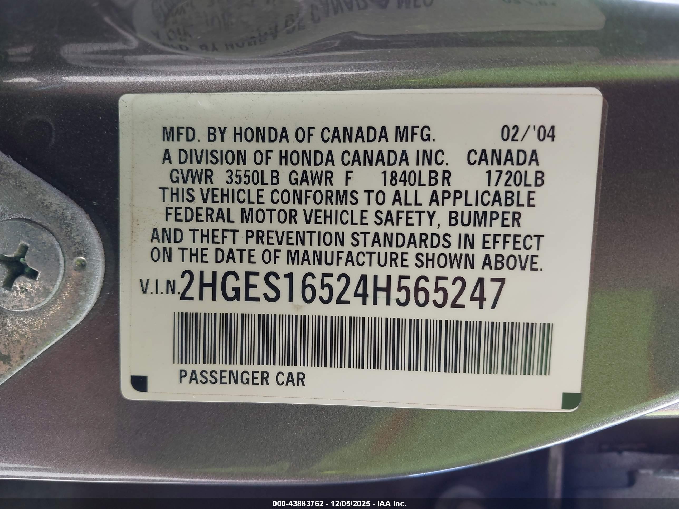 HONDA CIVIC image 9