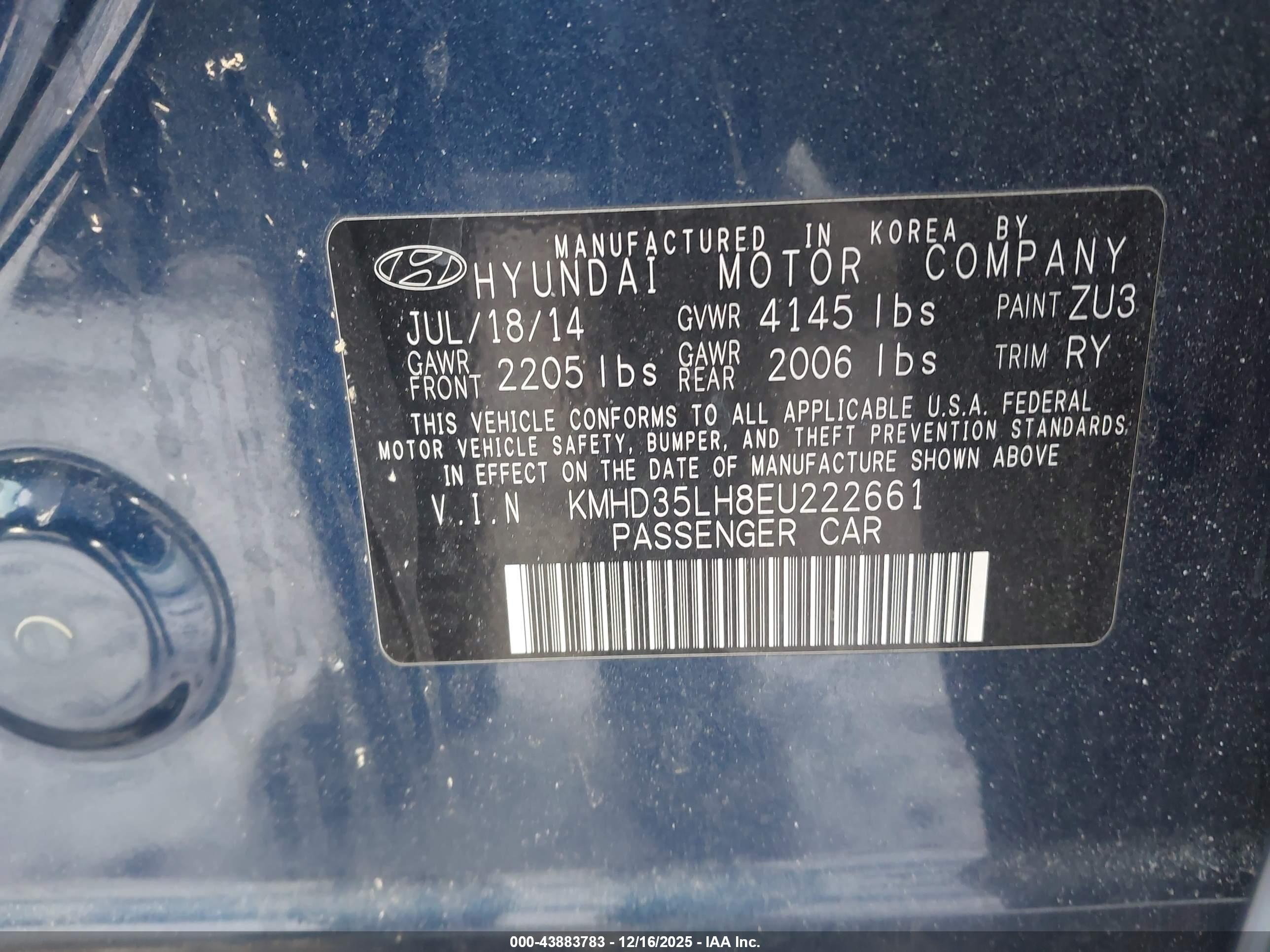HYUNDAI ELANTRA image 9