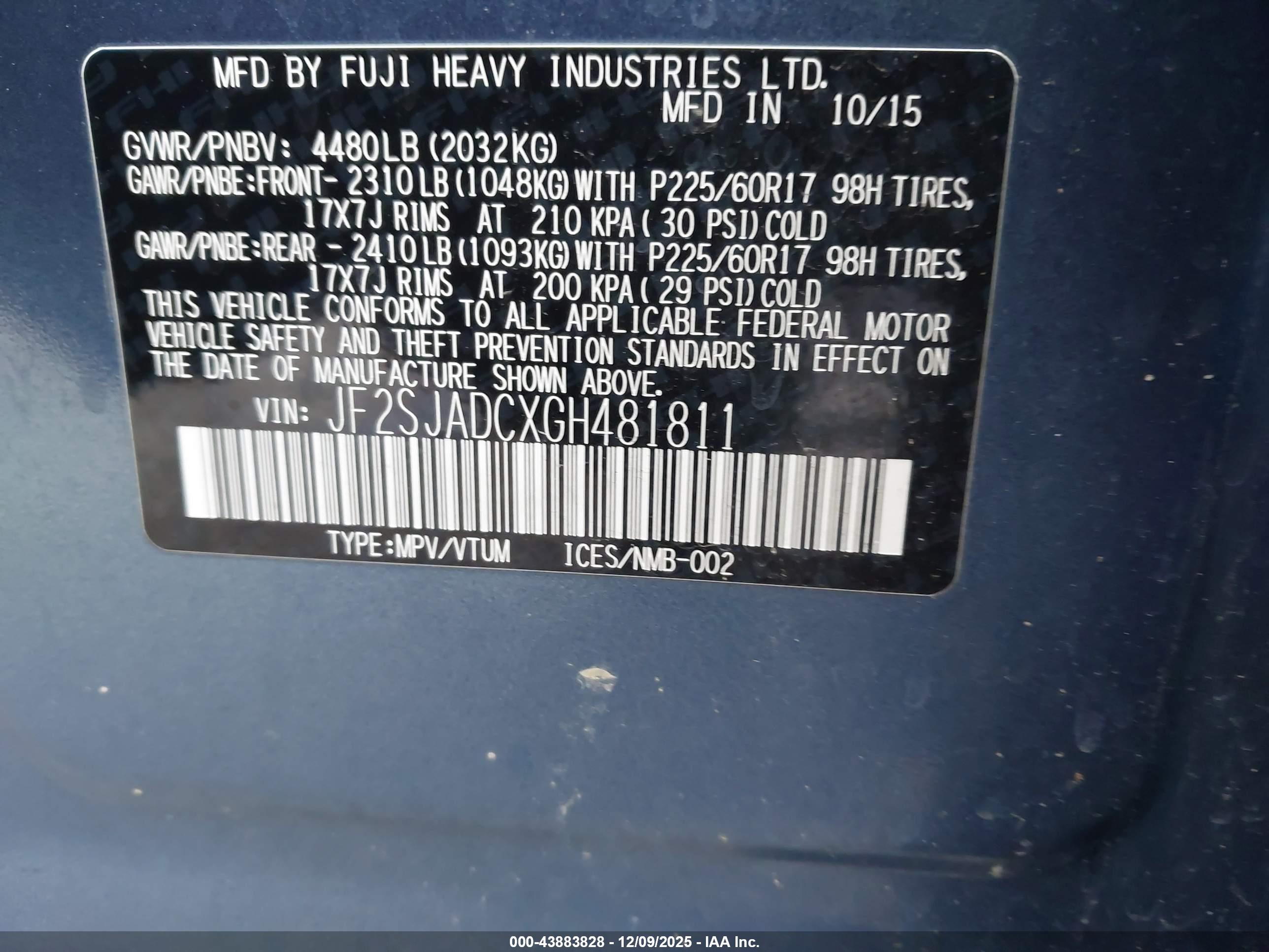 SUBARU FORESTER image 9