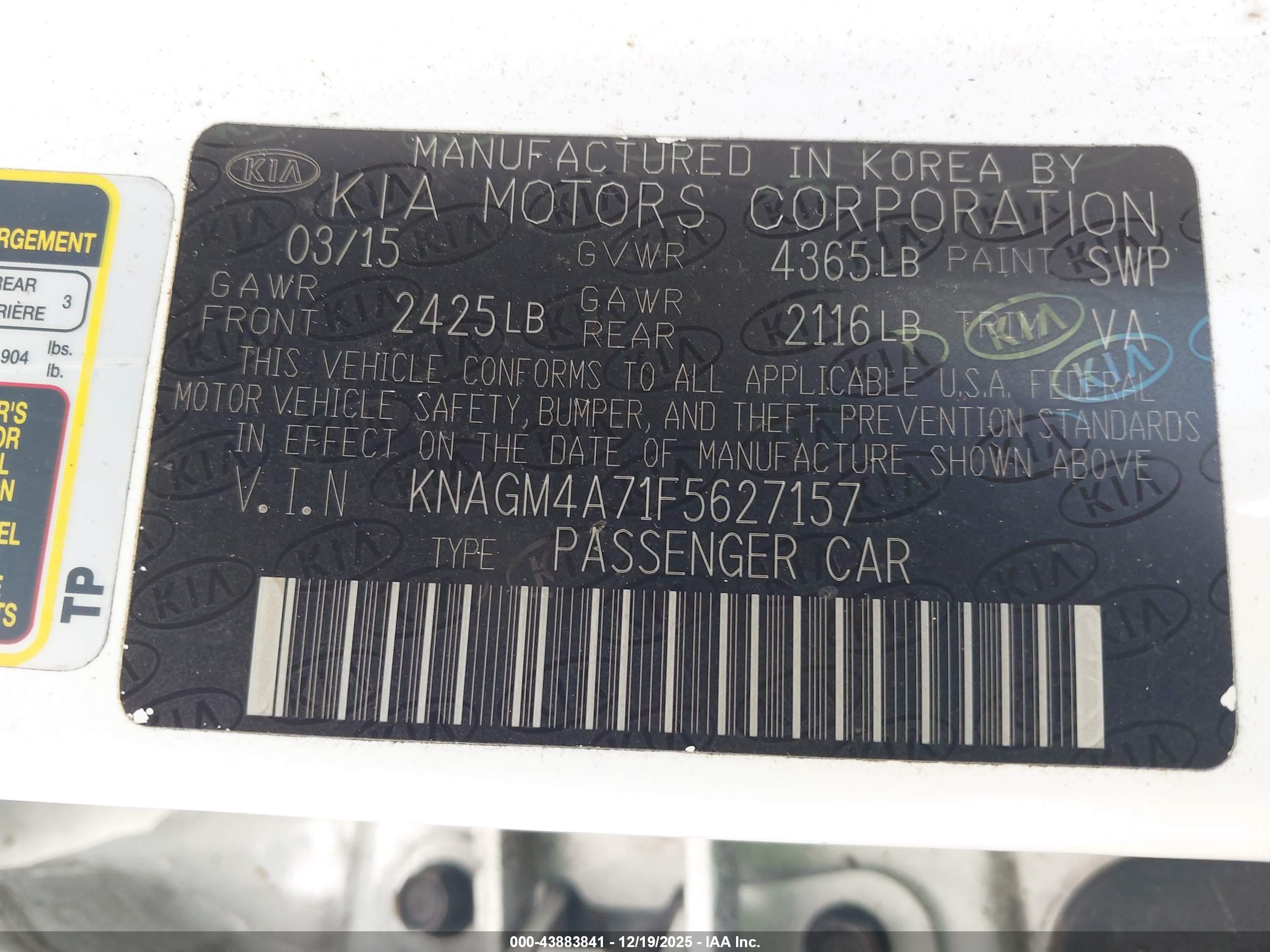 KIA OPTIMA image 9