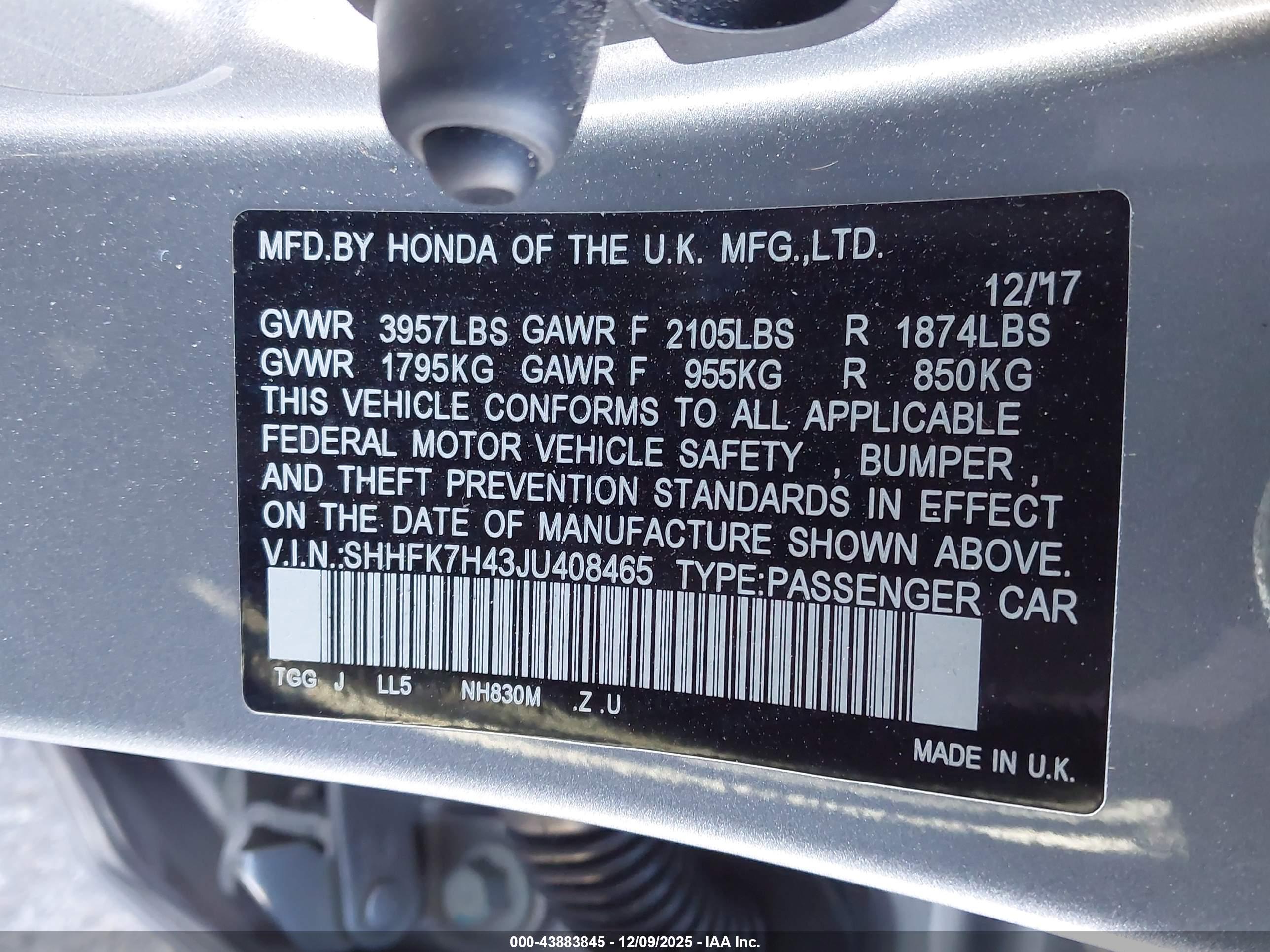HONDA CIVIC image 9