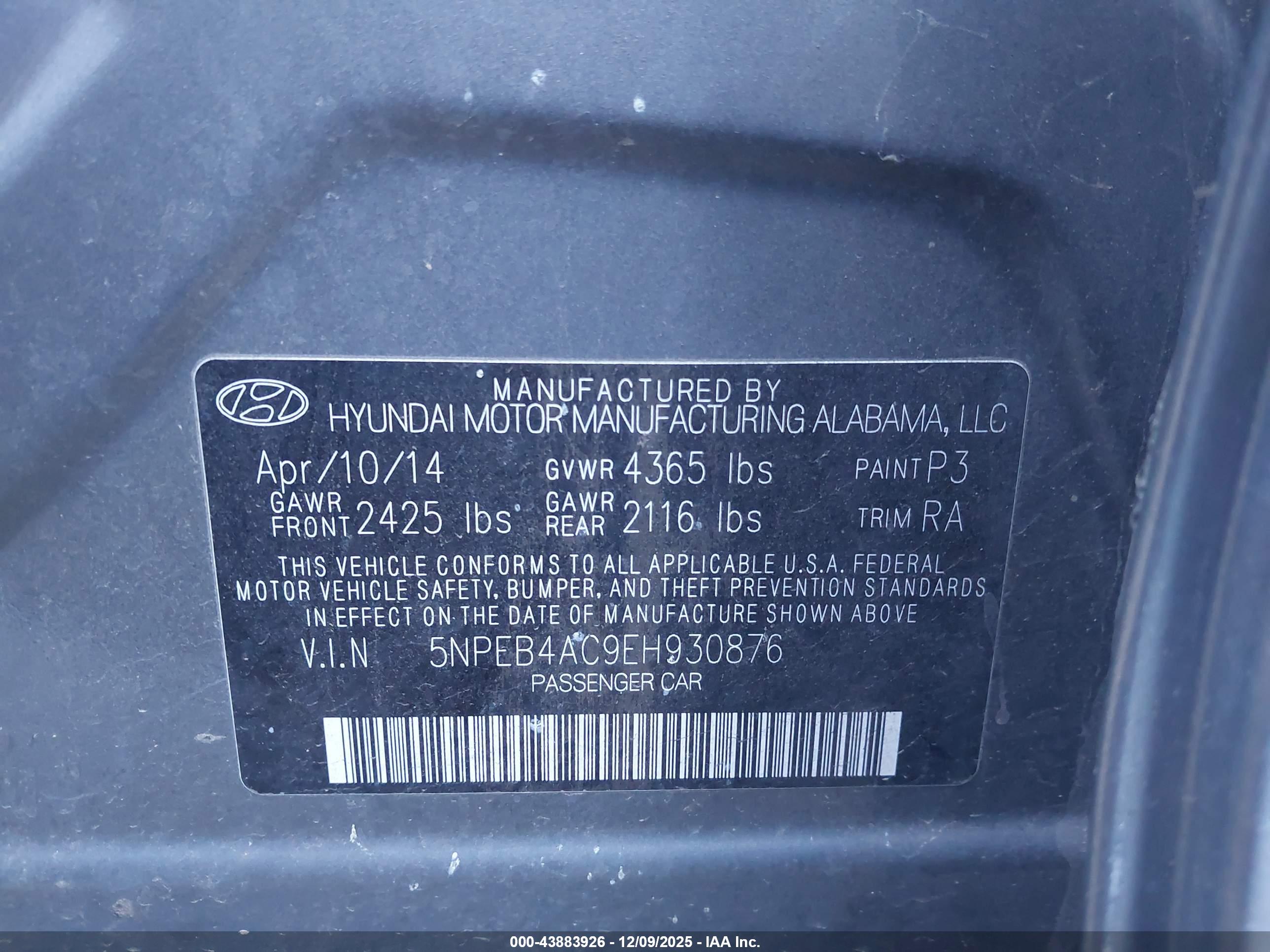HYUNDAI SONATA image 9