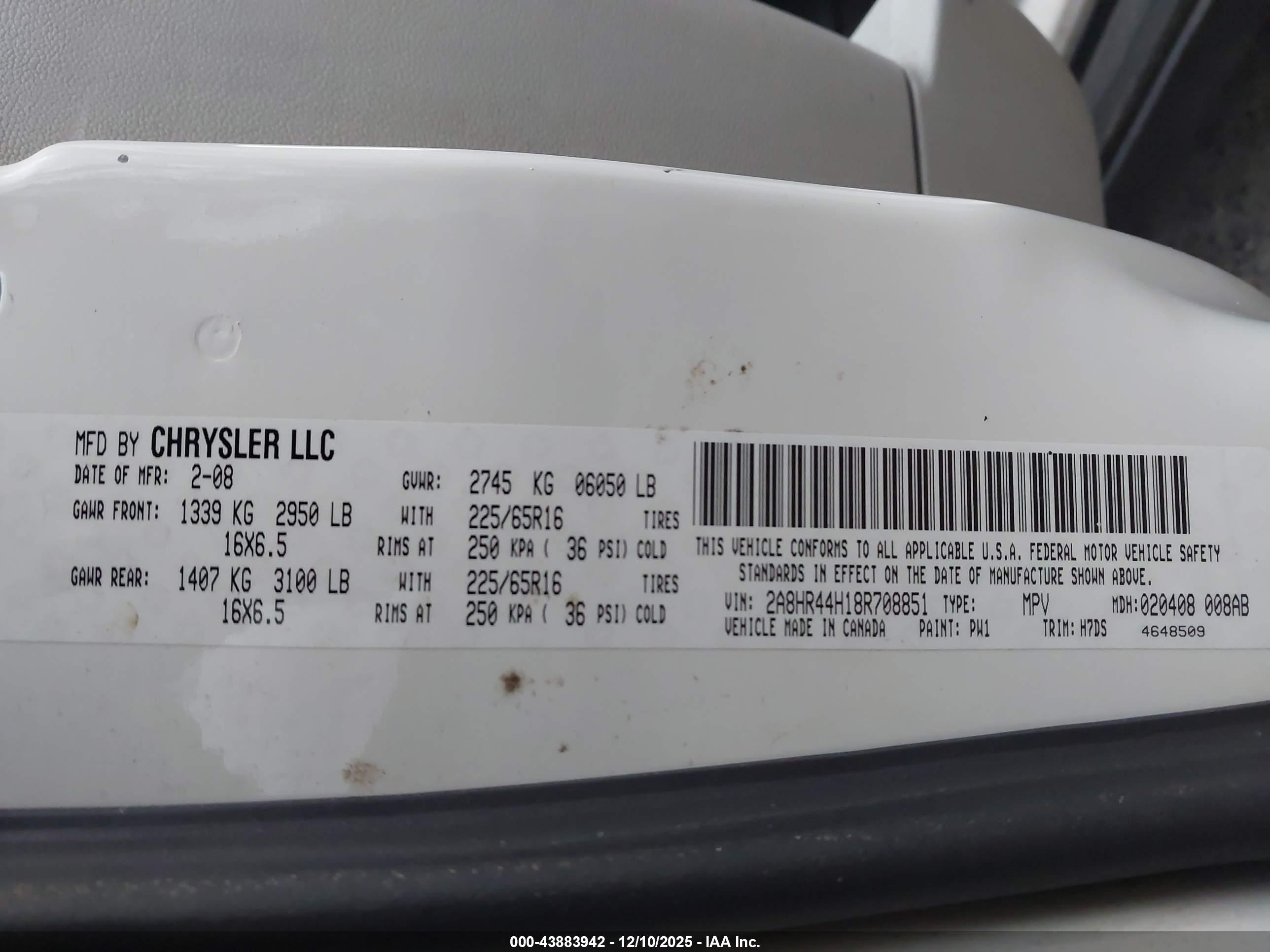 CHRYSLER TOWN image 9