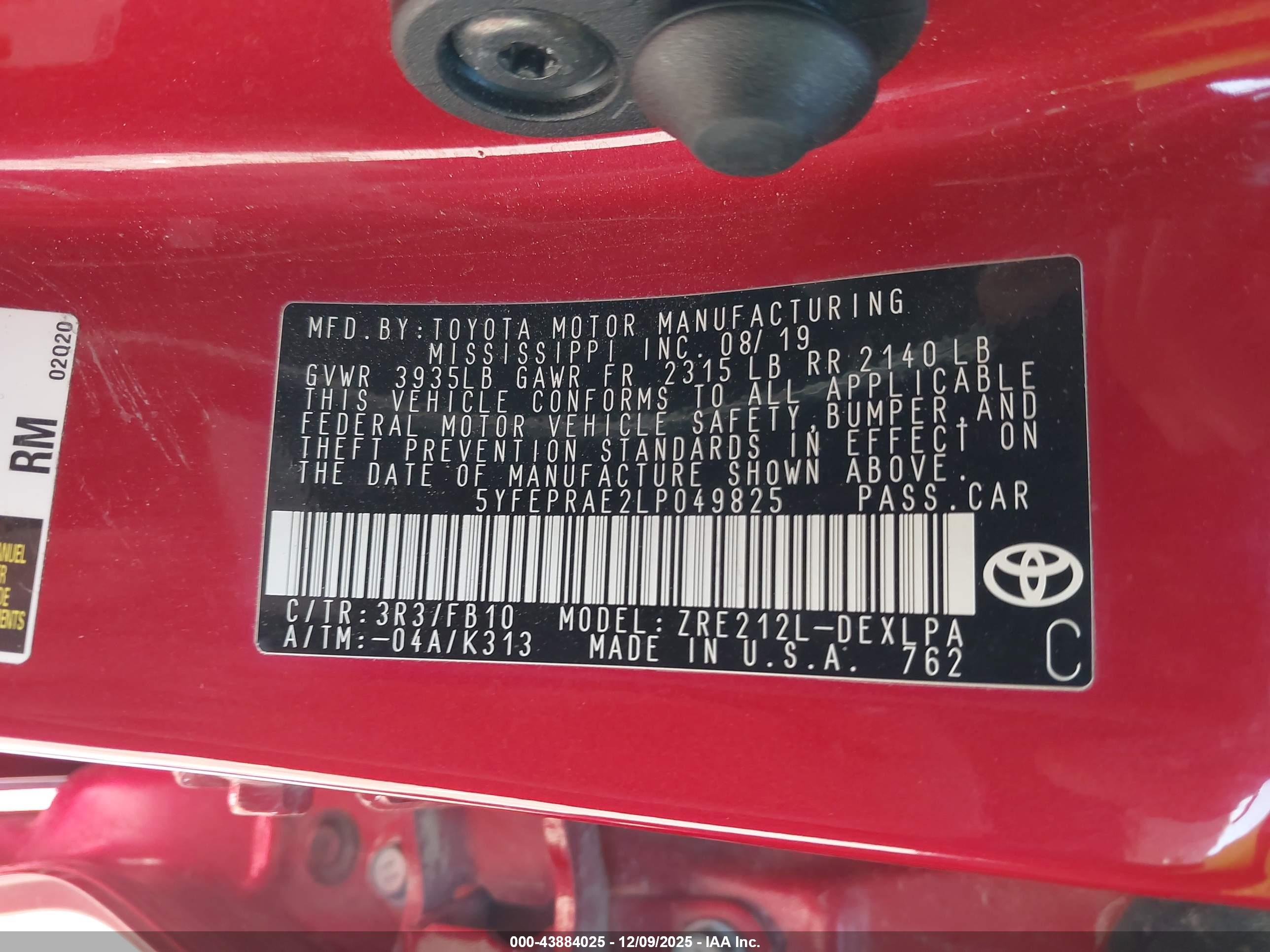 TOYOTA COROLLA image 9
