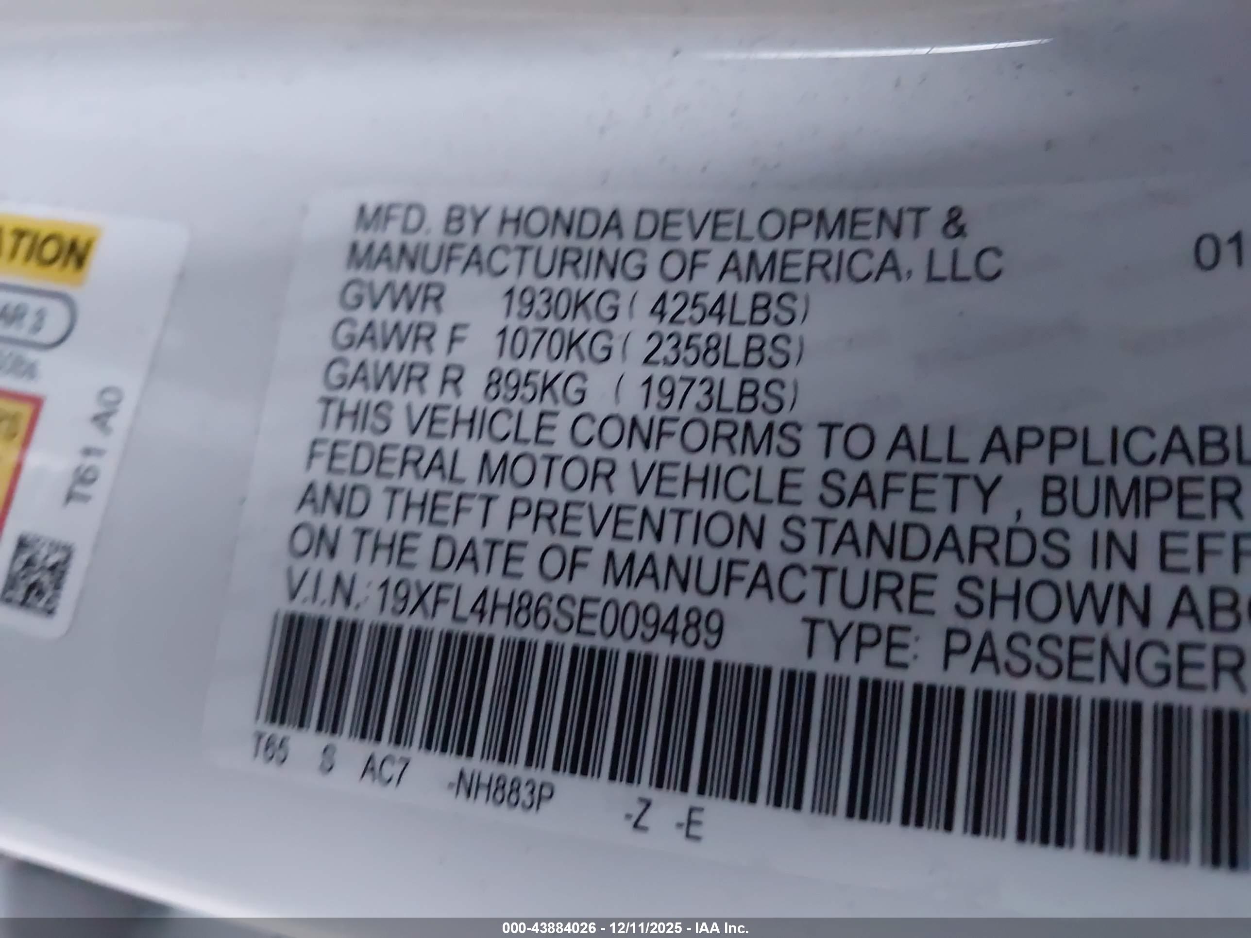 HONDA CIVIC image 9