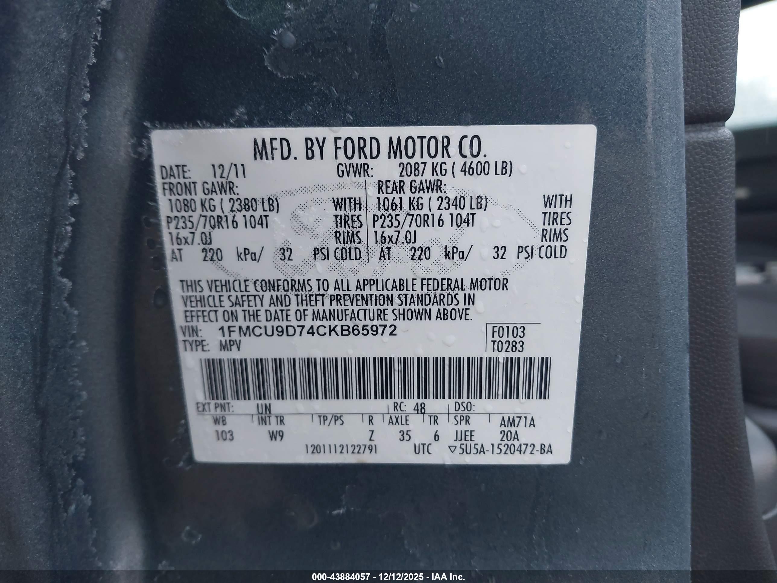 FORD ESCAPE image 9