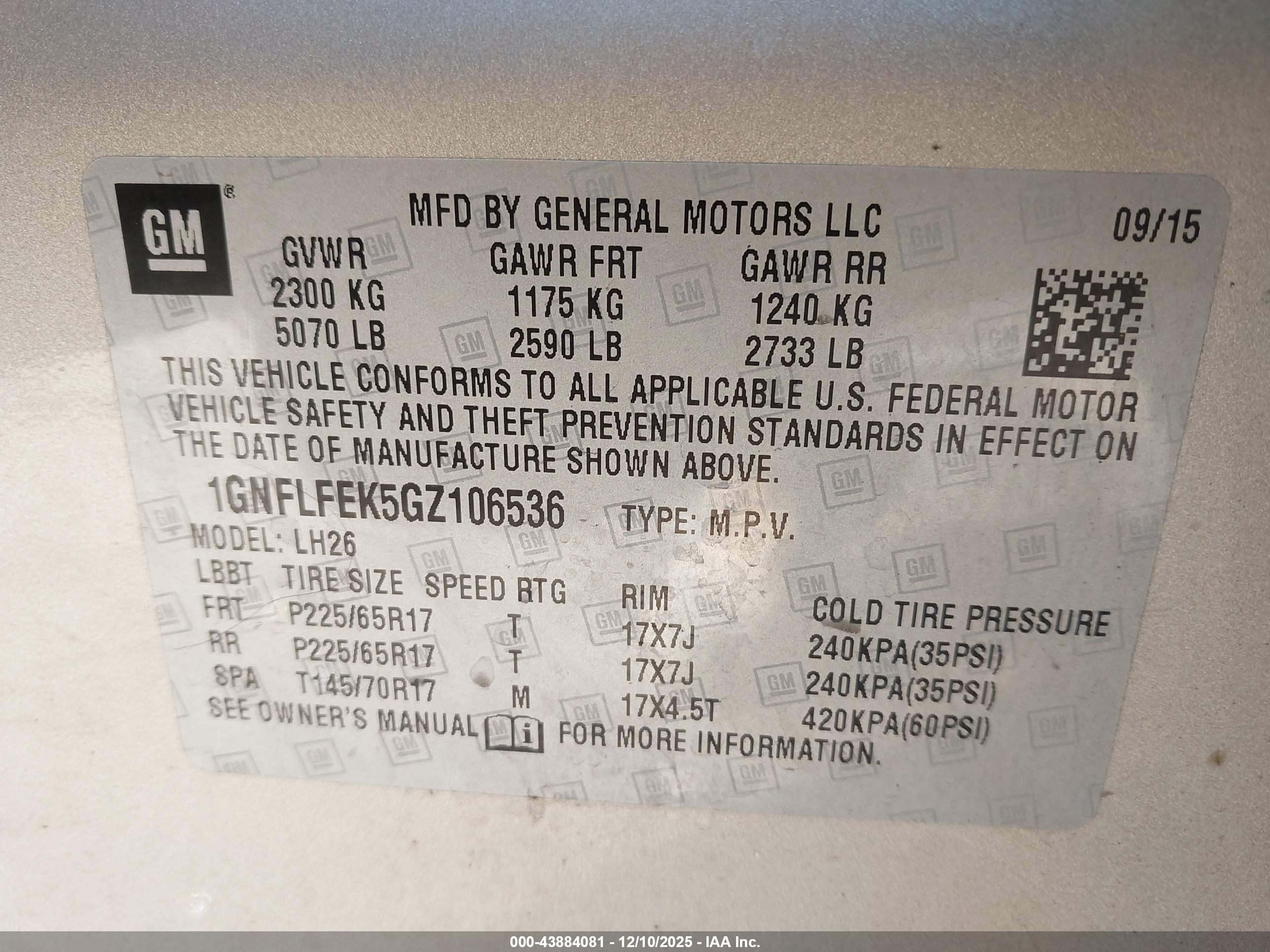 CHEVROLET EQUINOX image 9