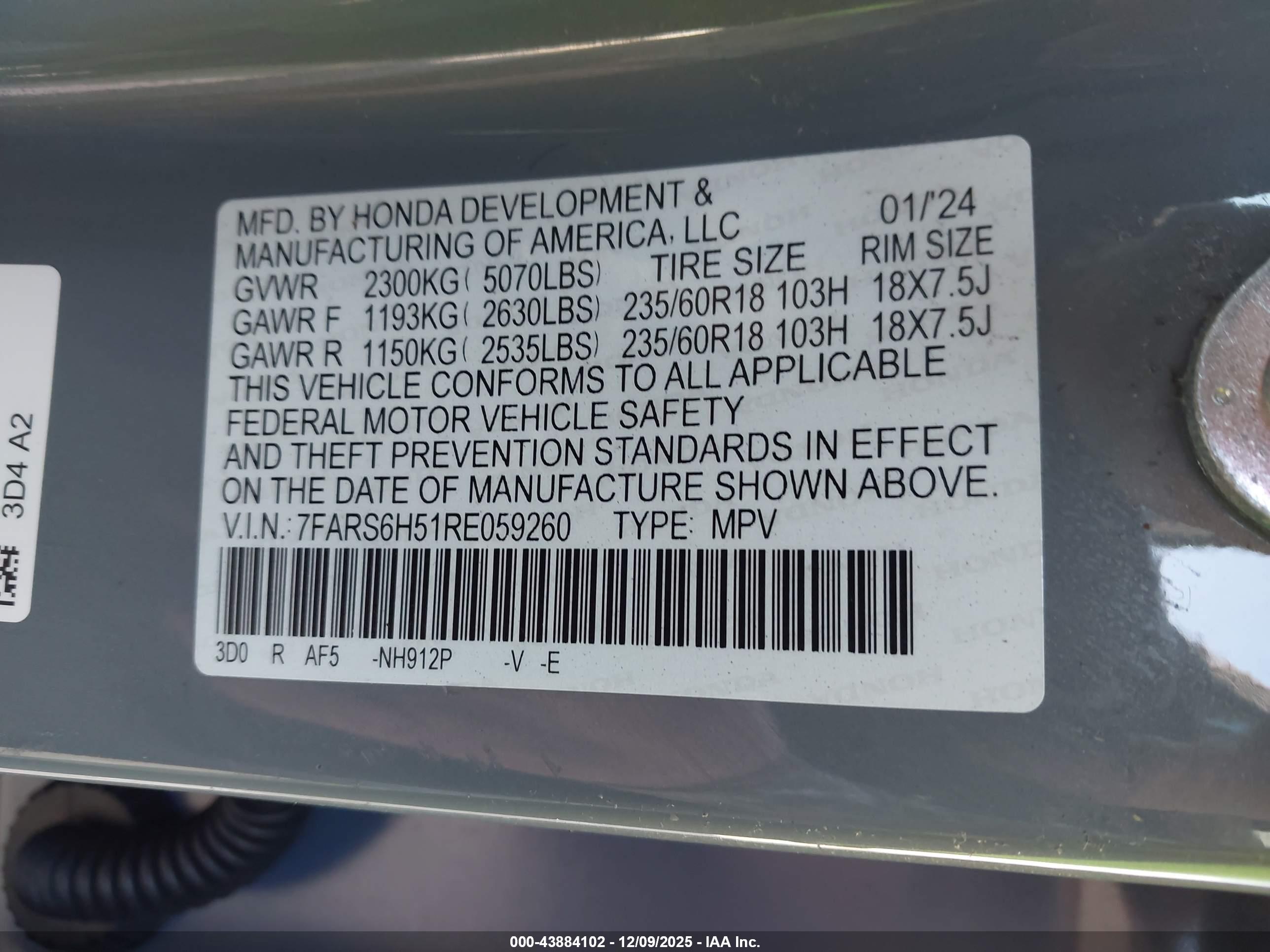 HONDA CR-V image 9