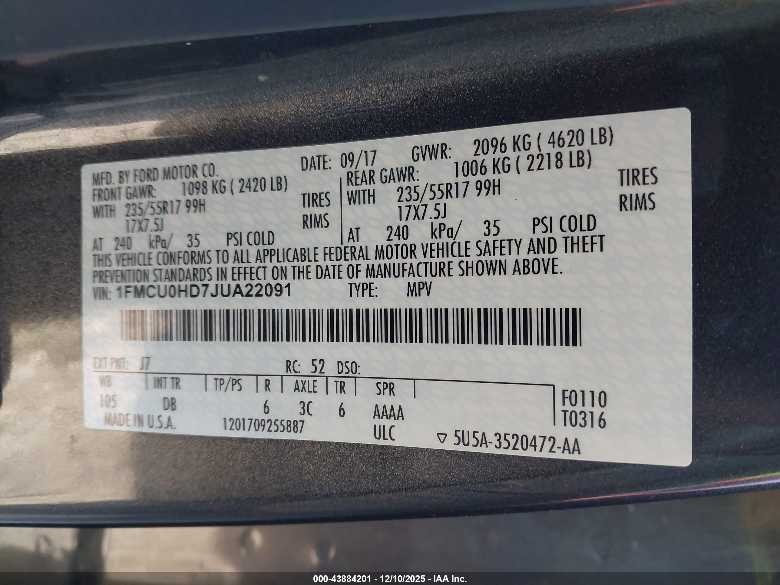 FORD ESCAPE image 9