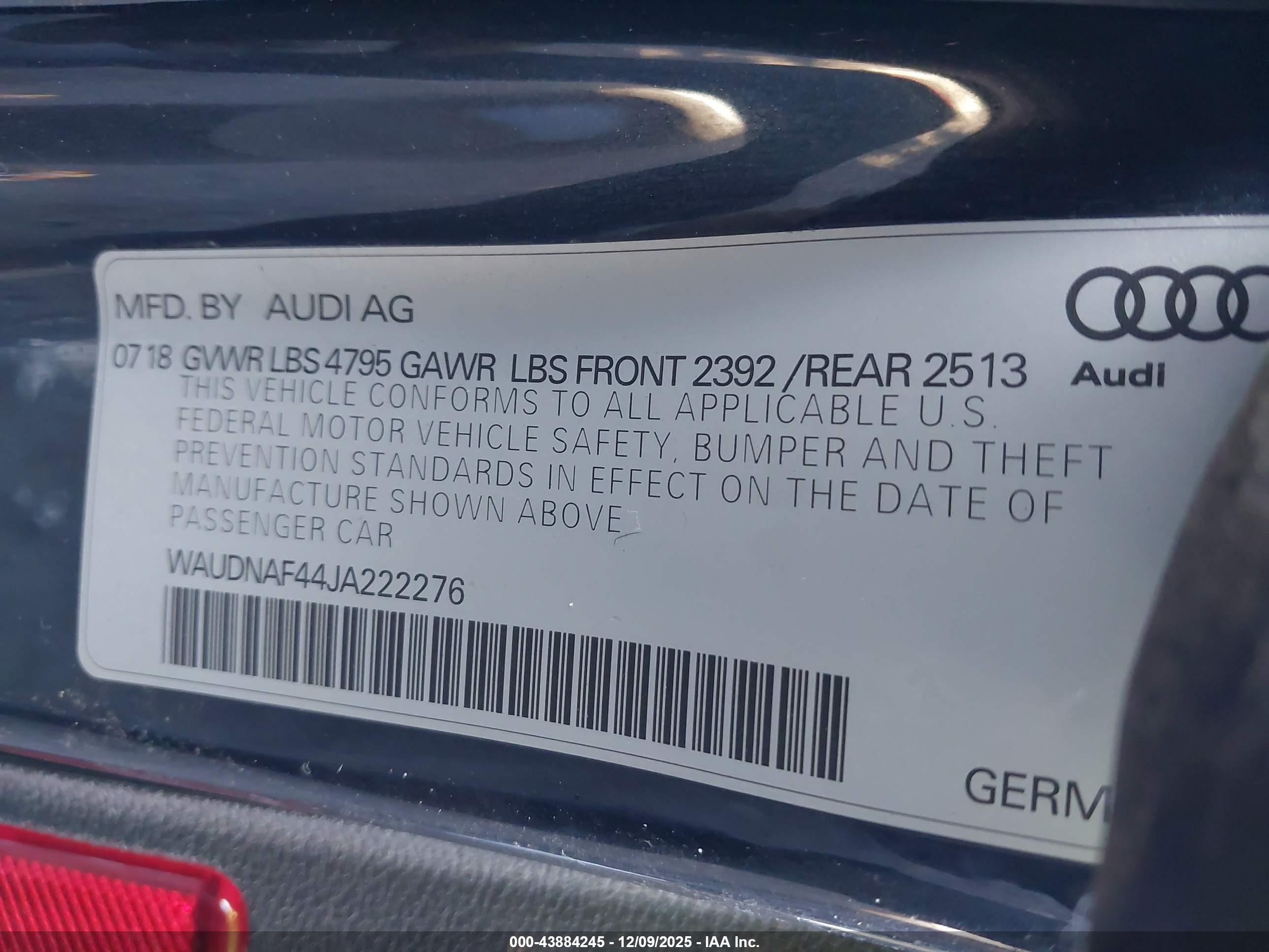 AUDI A4 image 9