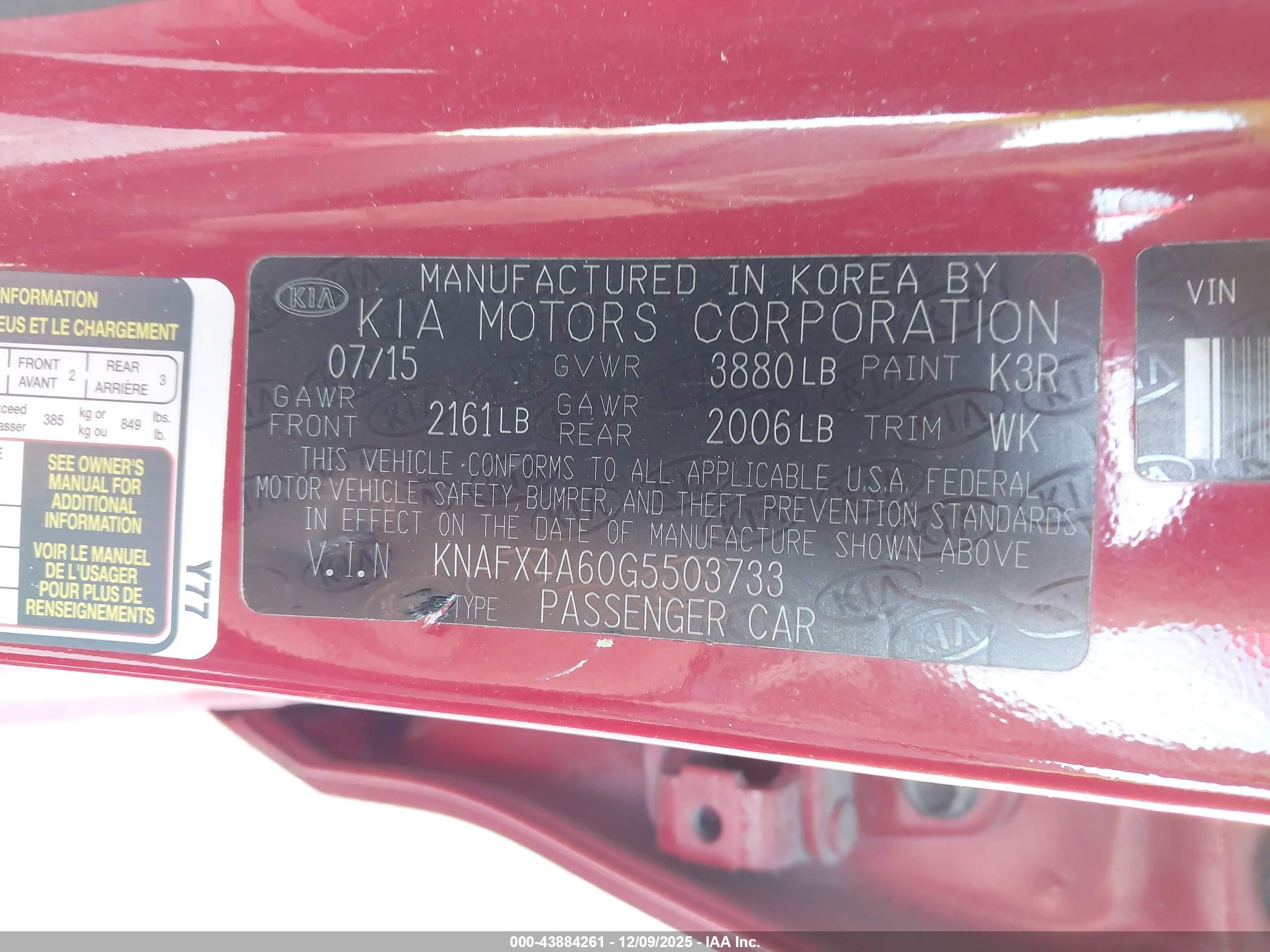 KIA FORTE image 9