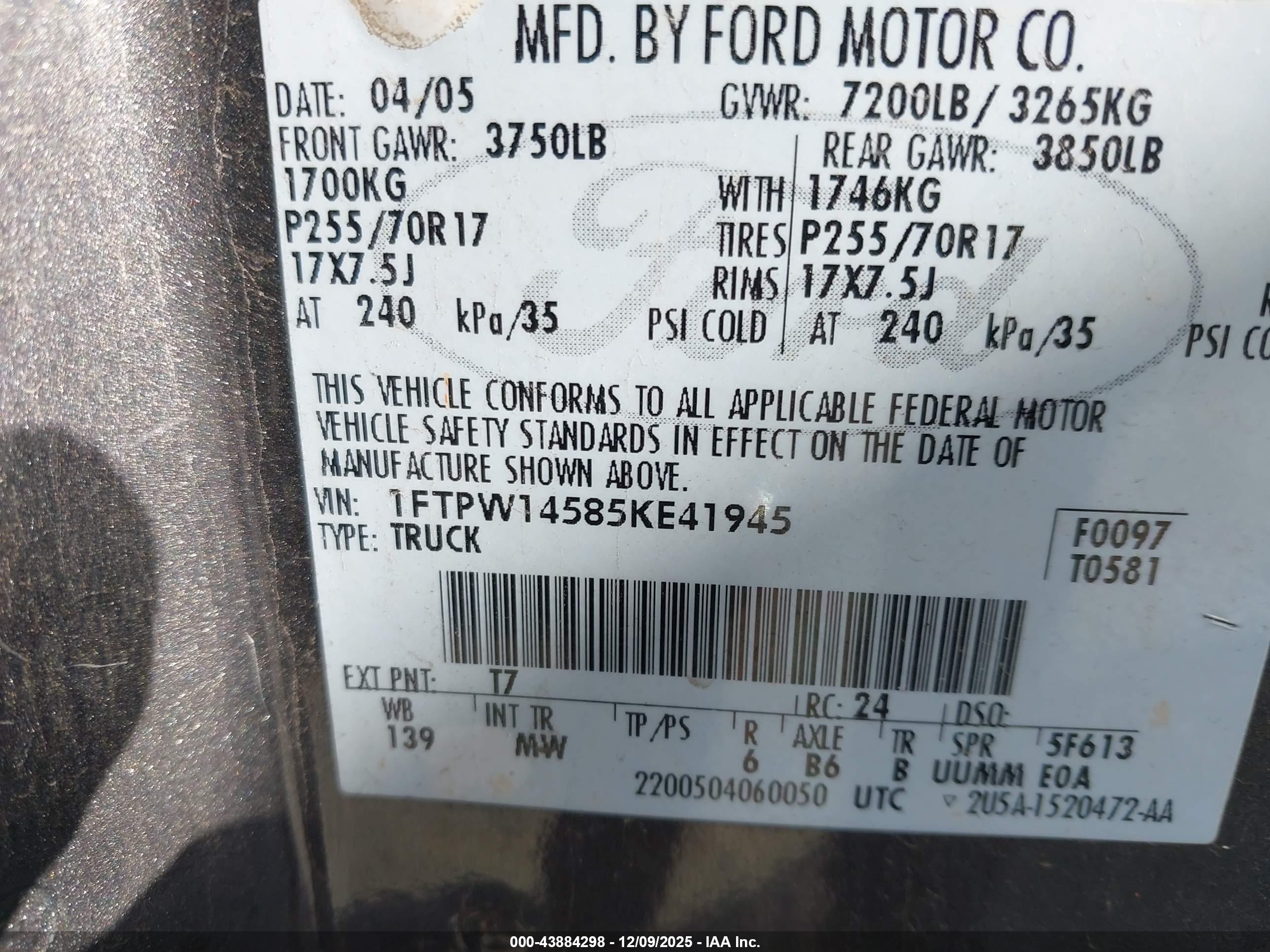 FORD F-150 image 9