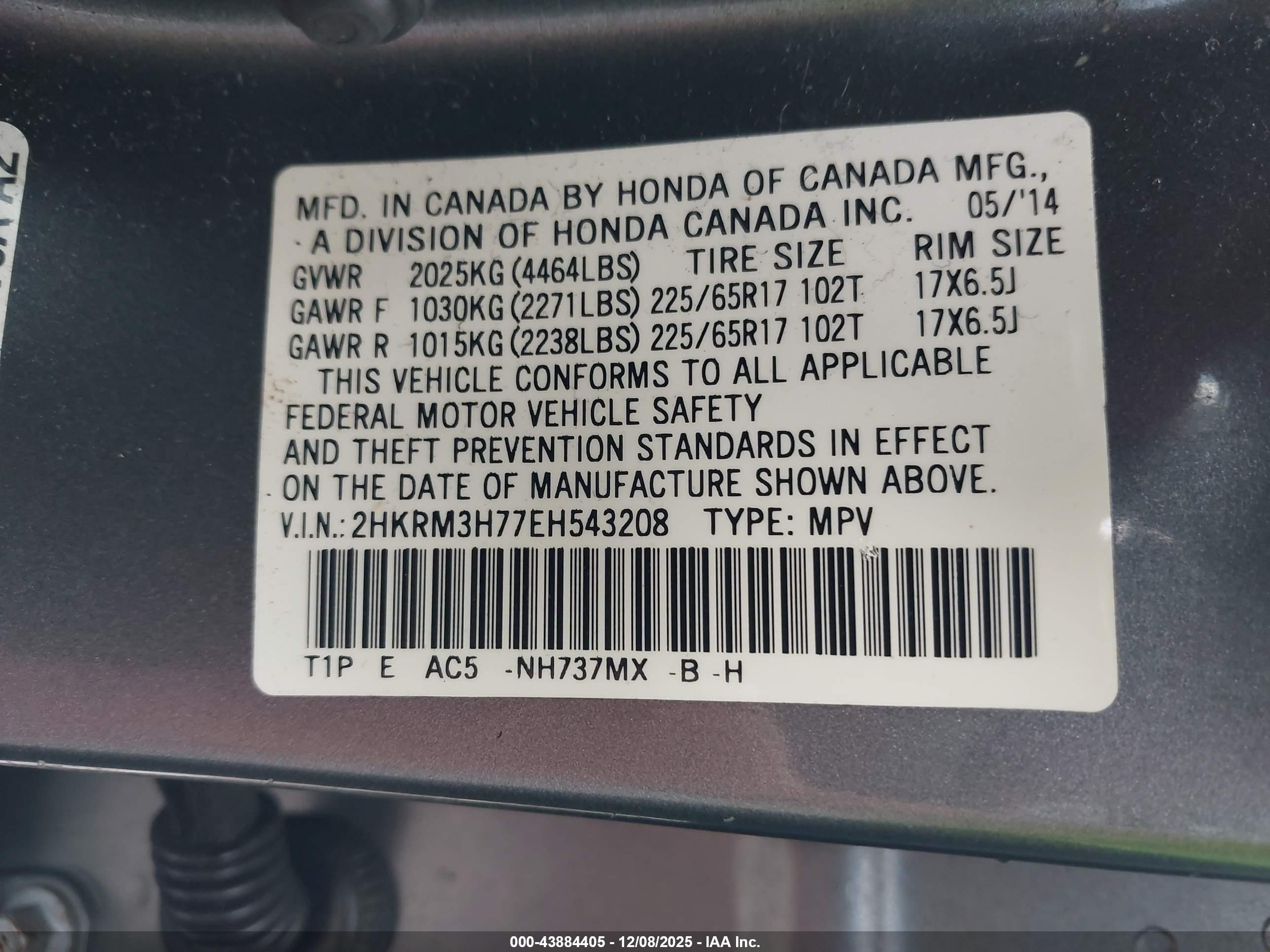 HONDA CR-V image 9