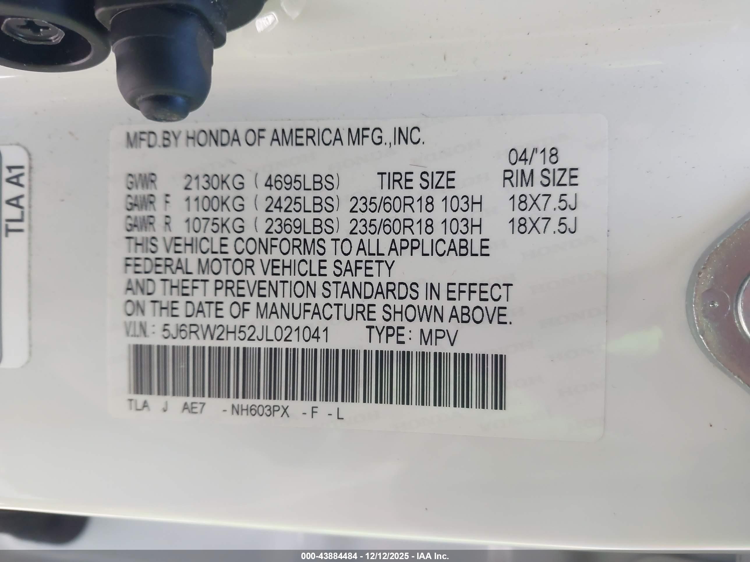 HONDA CR-V image 9