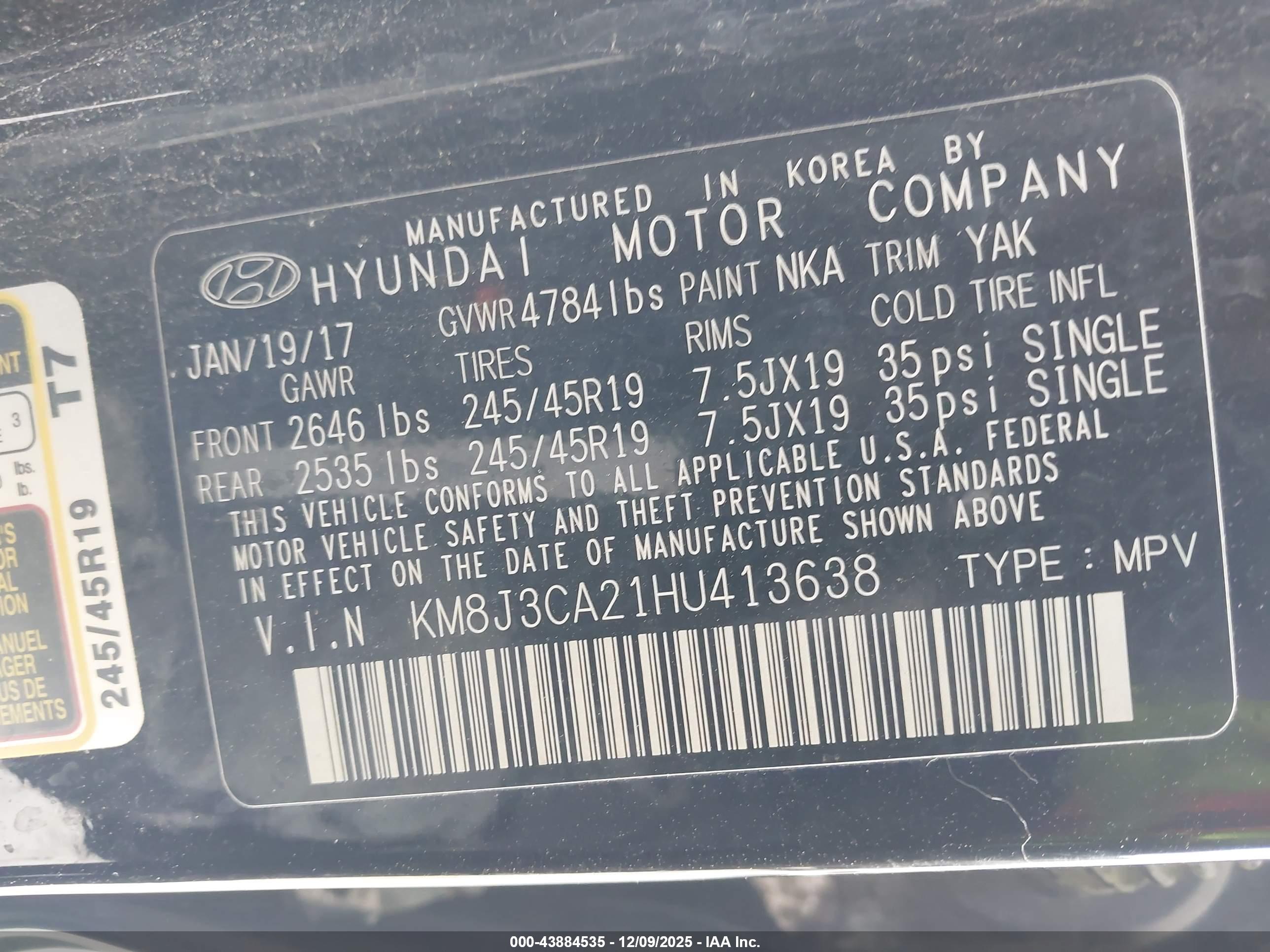 HYUNDAI TUCSON image 9