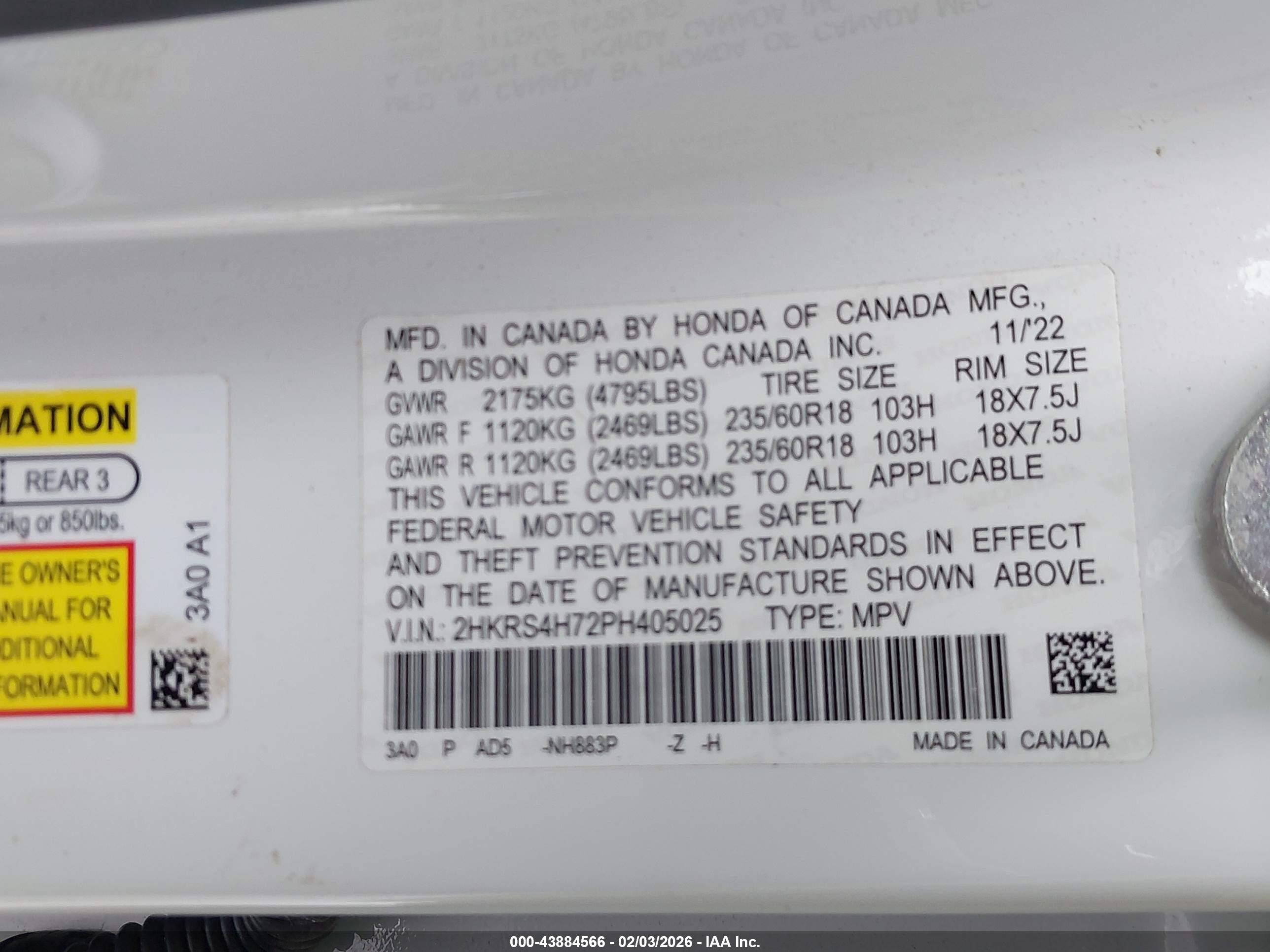 HONDA CR-V image 9