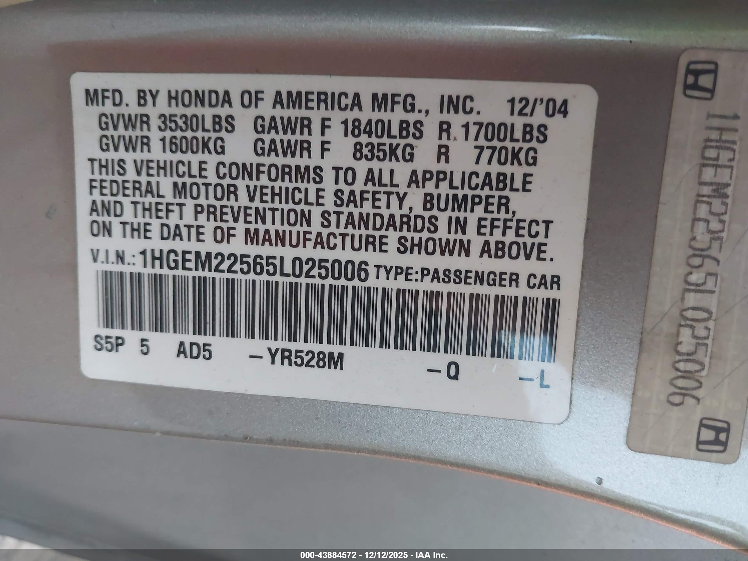 HONDA CIVIC image 9