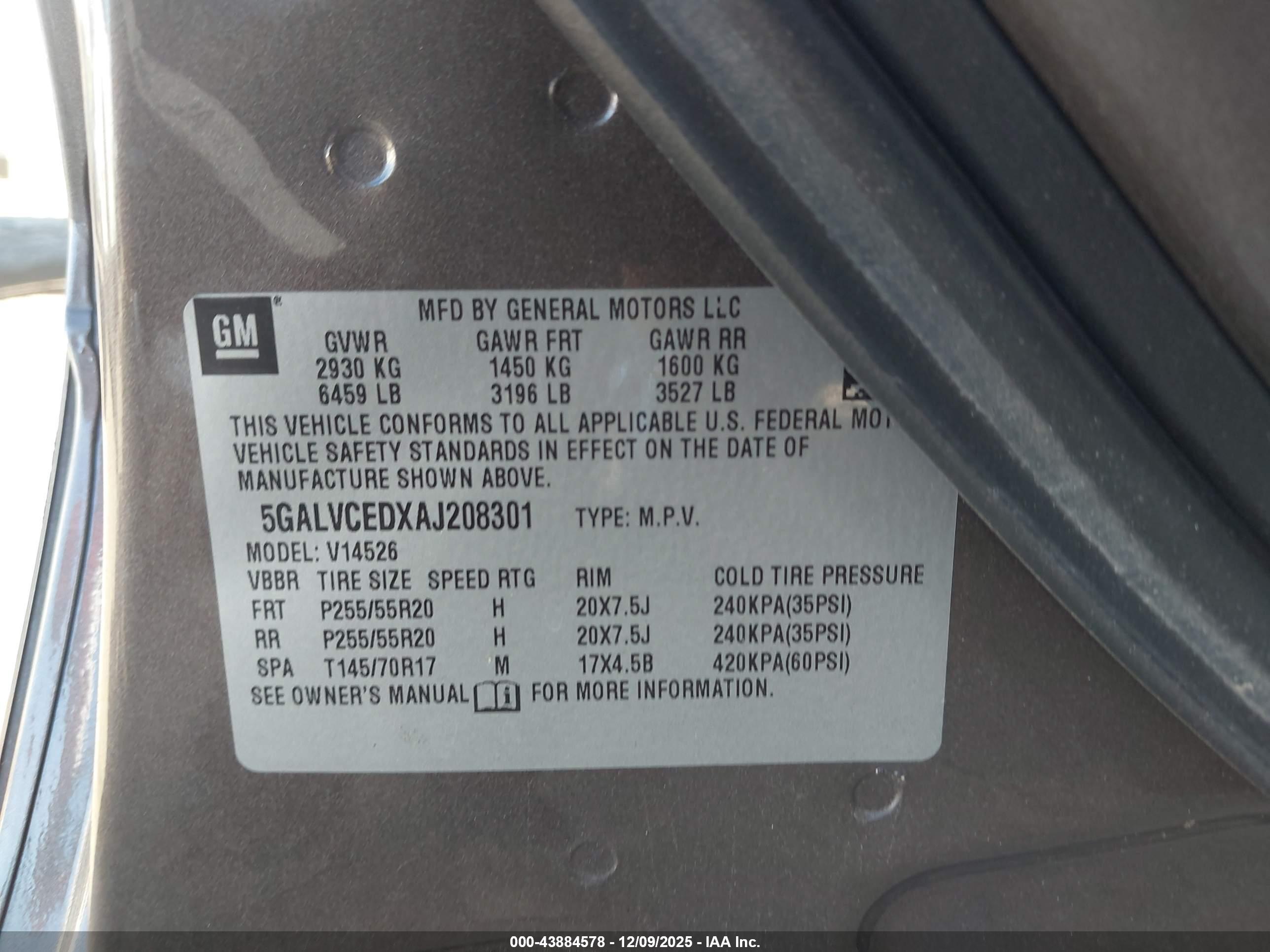 BUICK ENCLAVE image 9