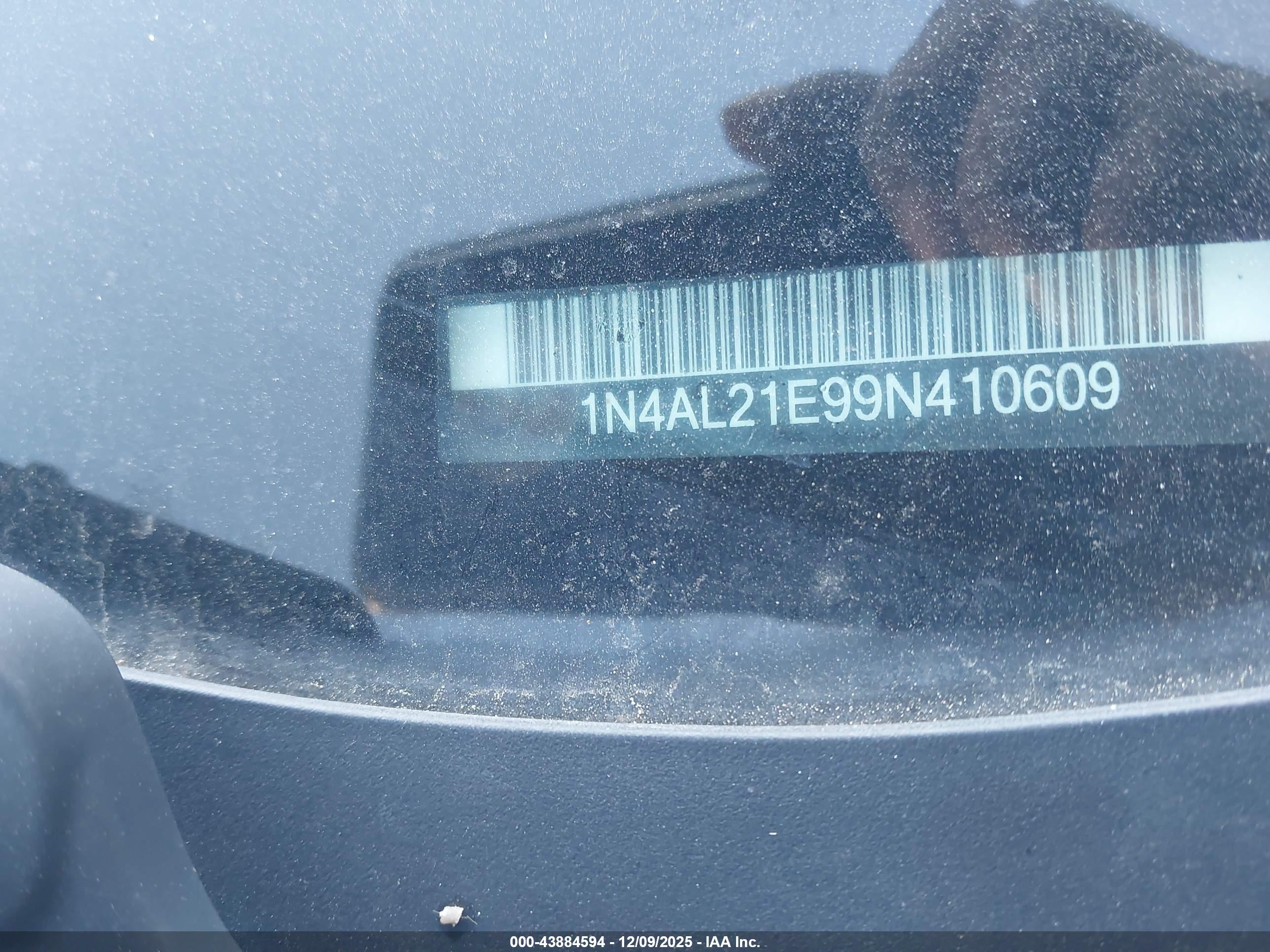 NISSAN ALTIMA image 9