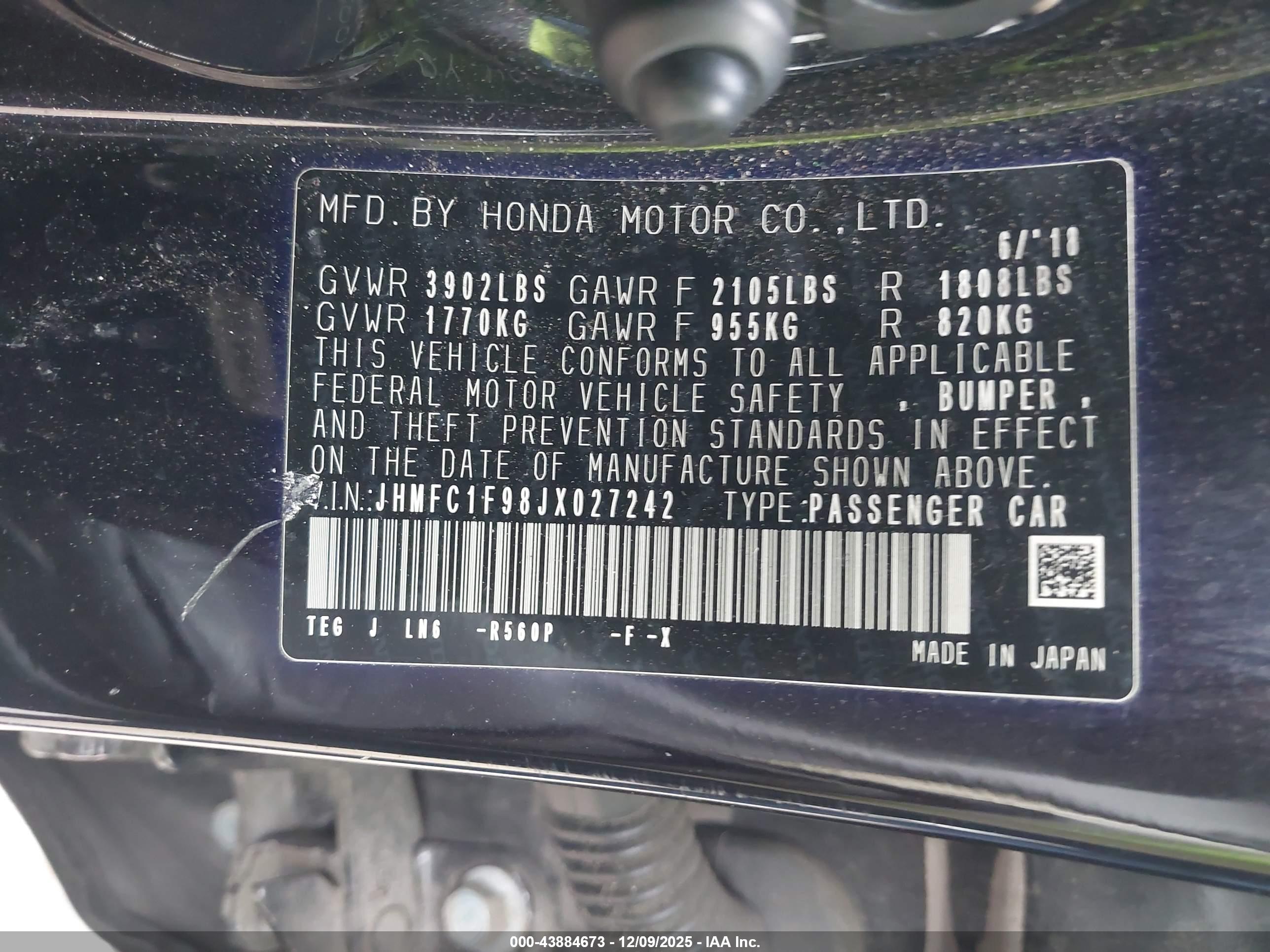 HONDA CIVIC image 9