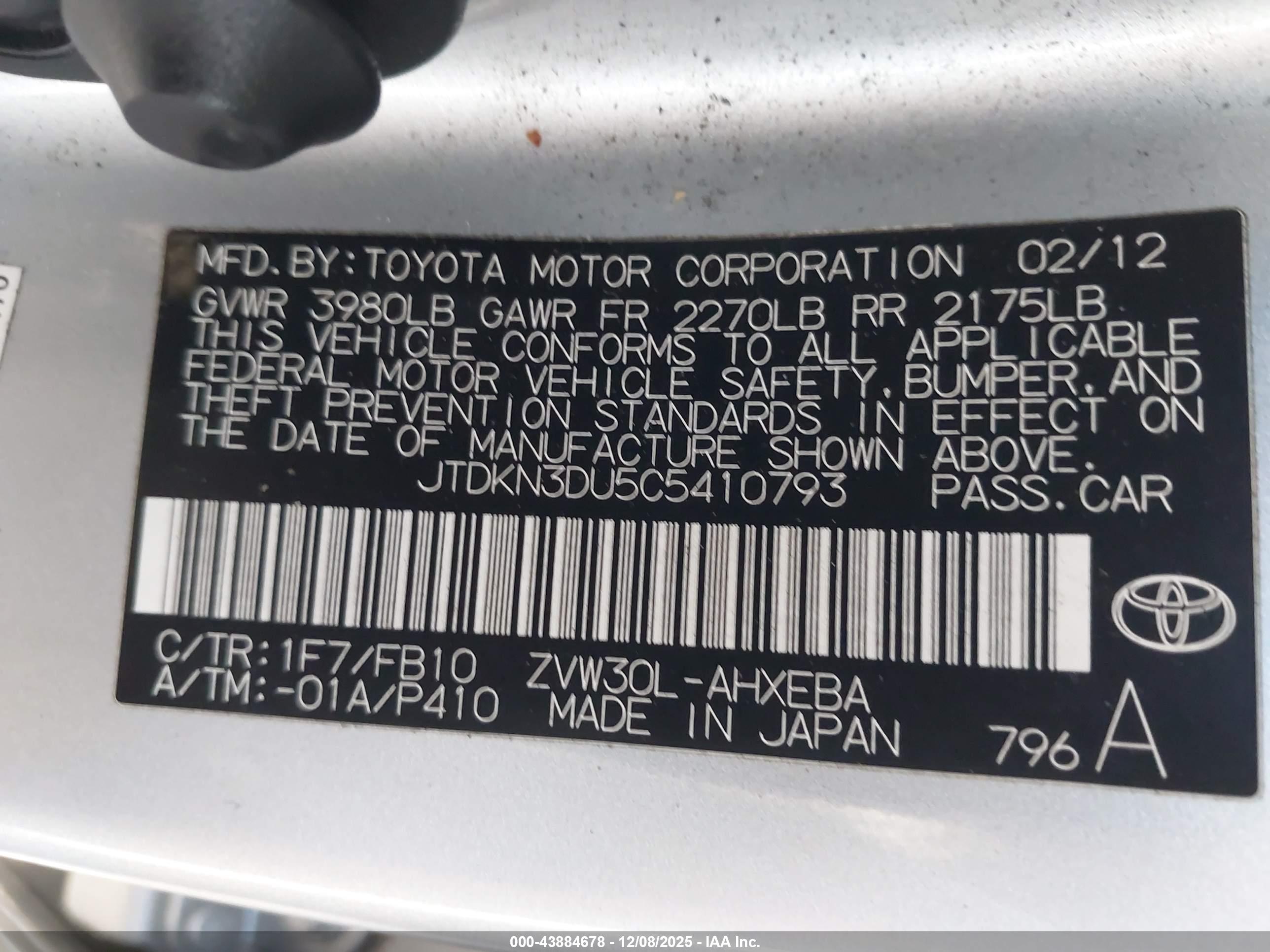 TOYOTA PRIUS image 9