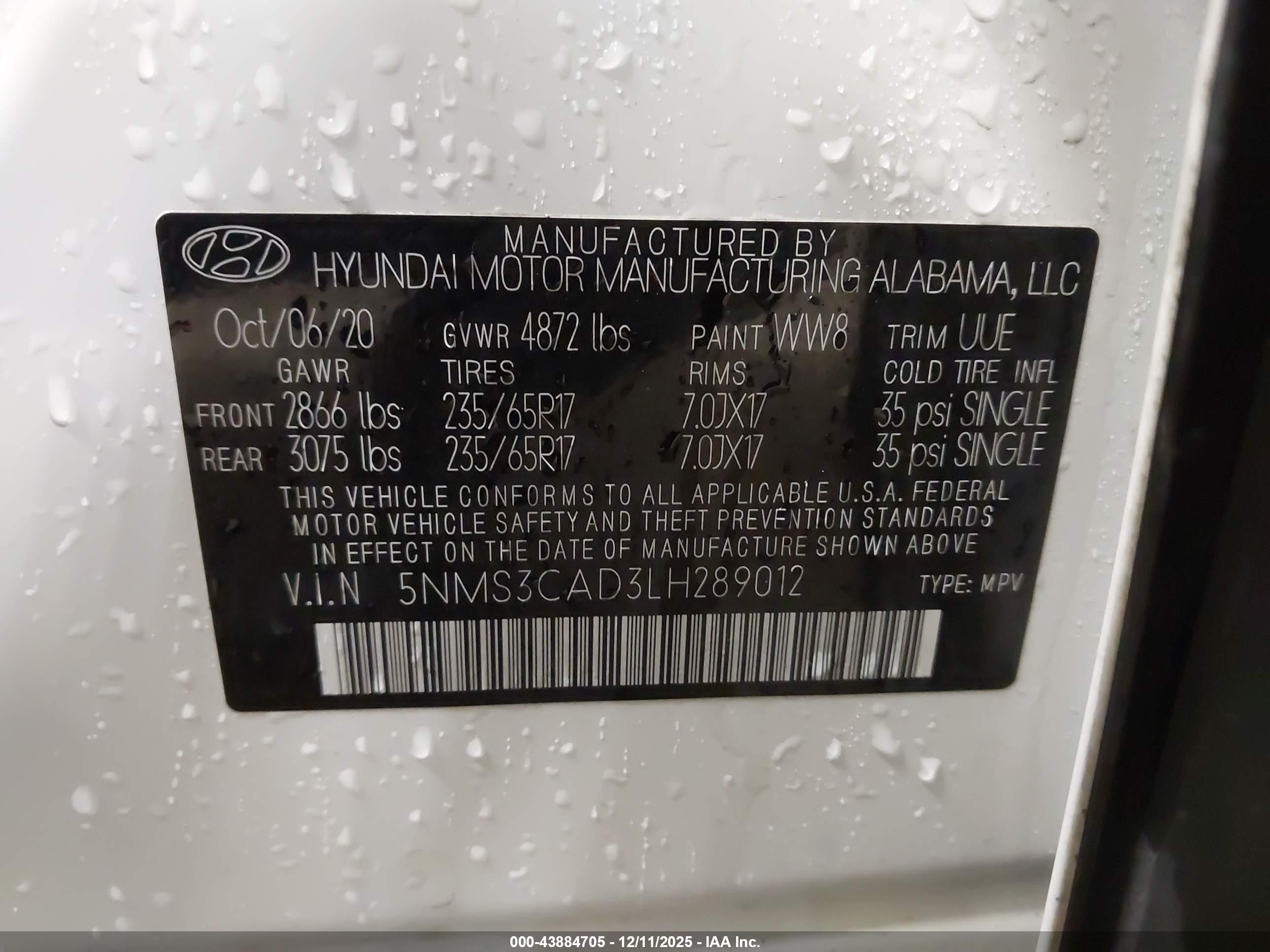 HYUNDAI SANTA image 9