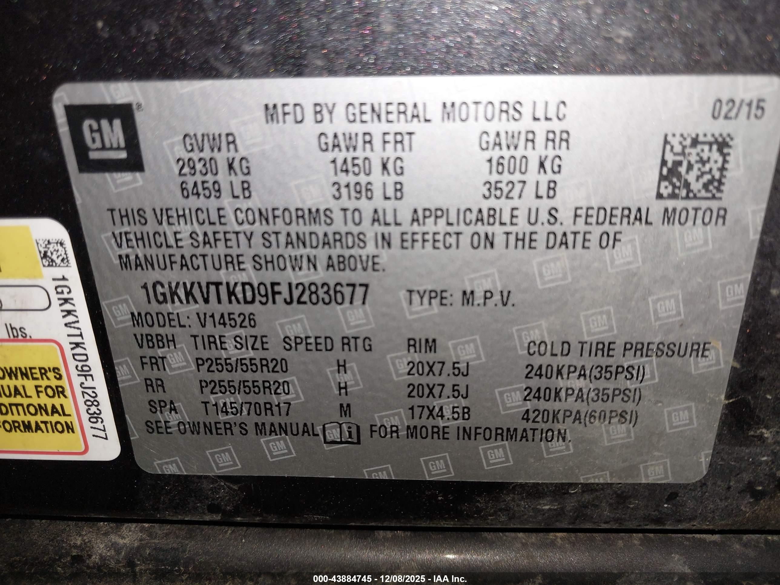 GMC ACADIA image 9