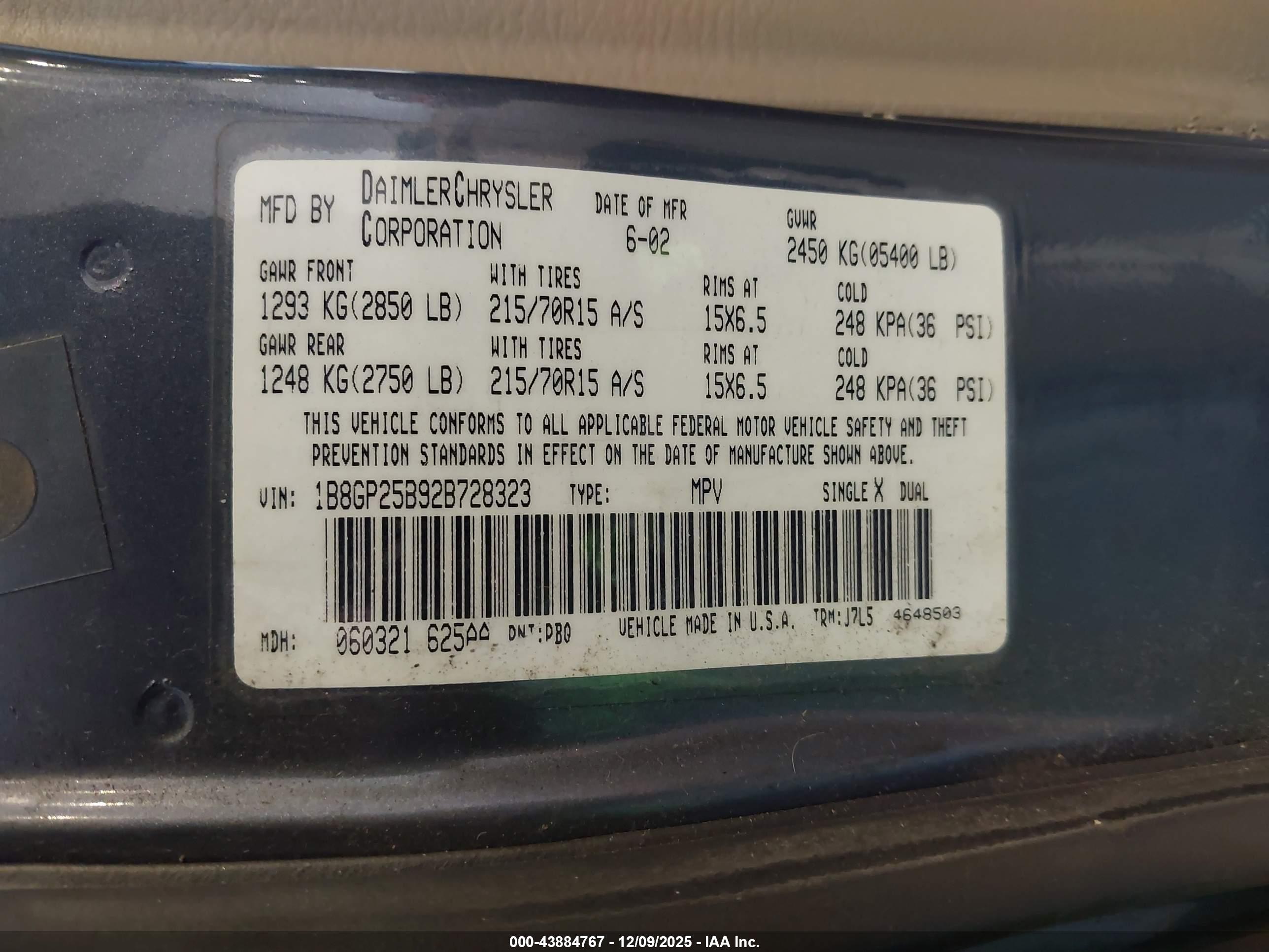 DODGE CARAVAN image 9