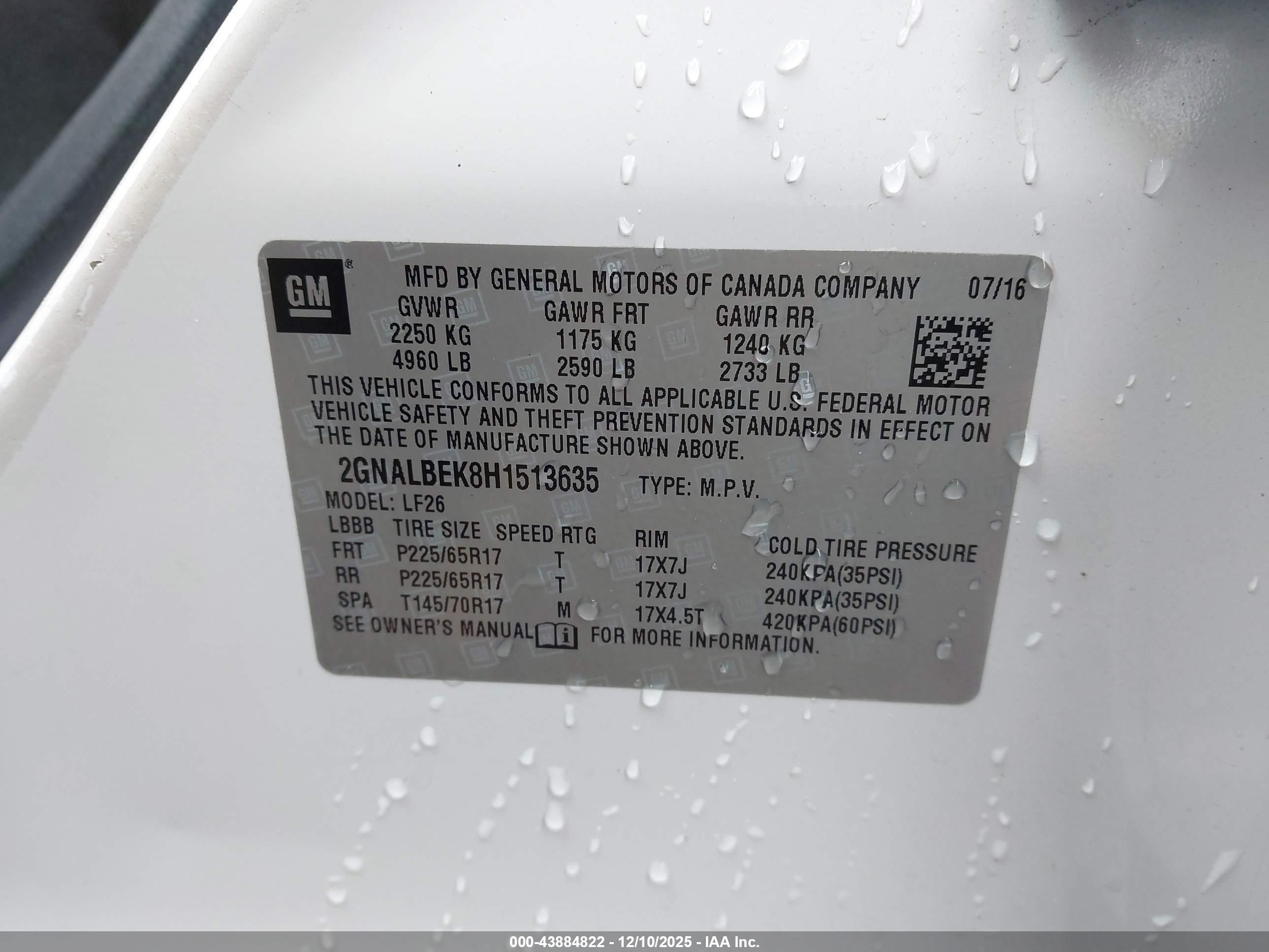 CHEVROLET EQUINOX image 9