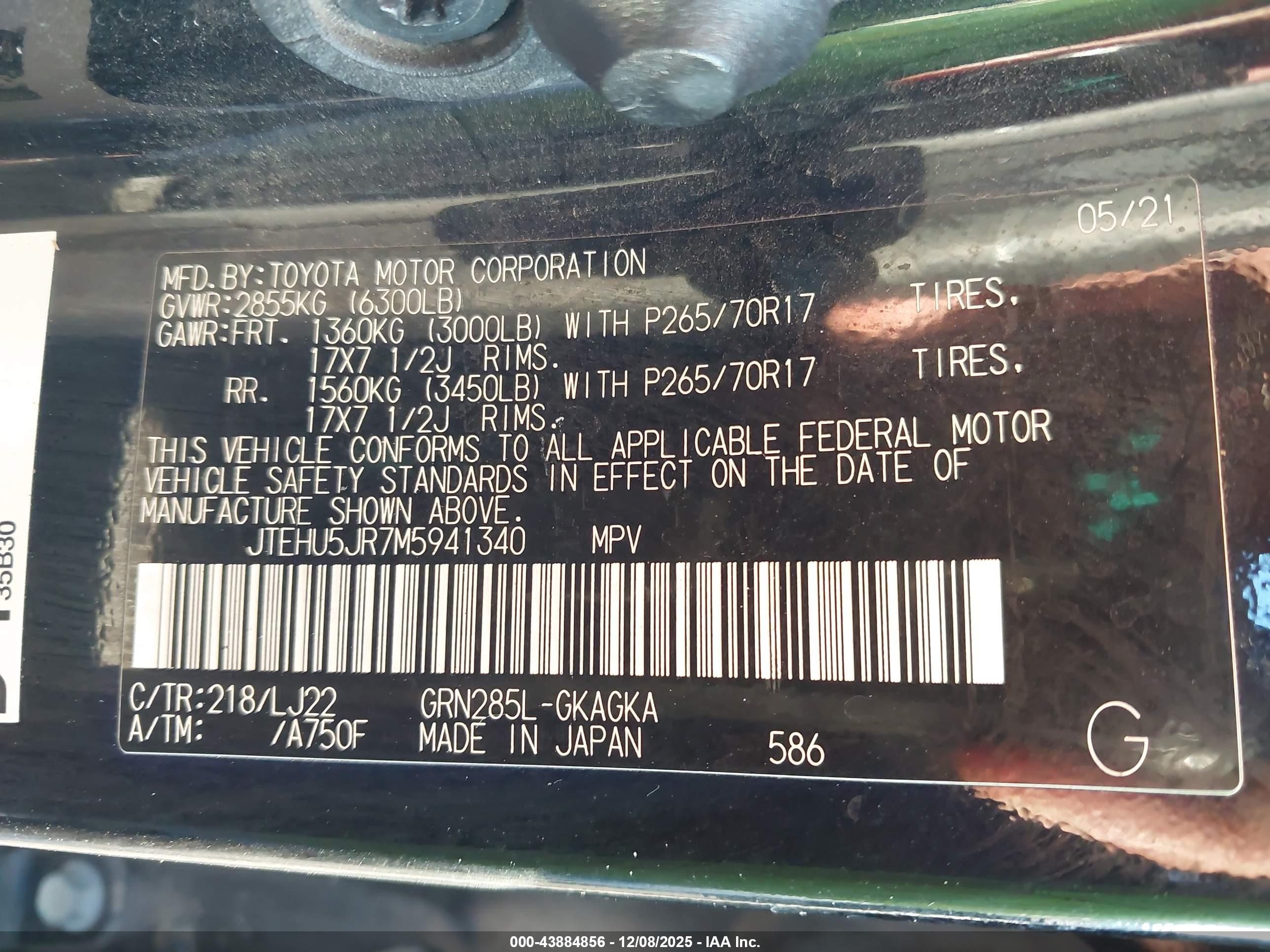 TOYOTA 4RUNNER image 9