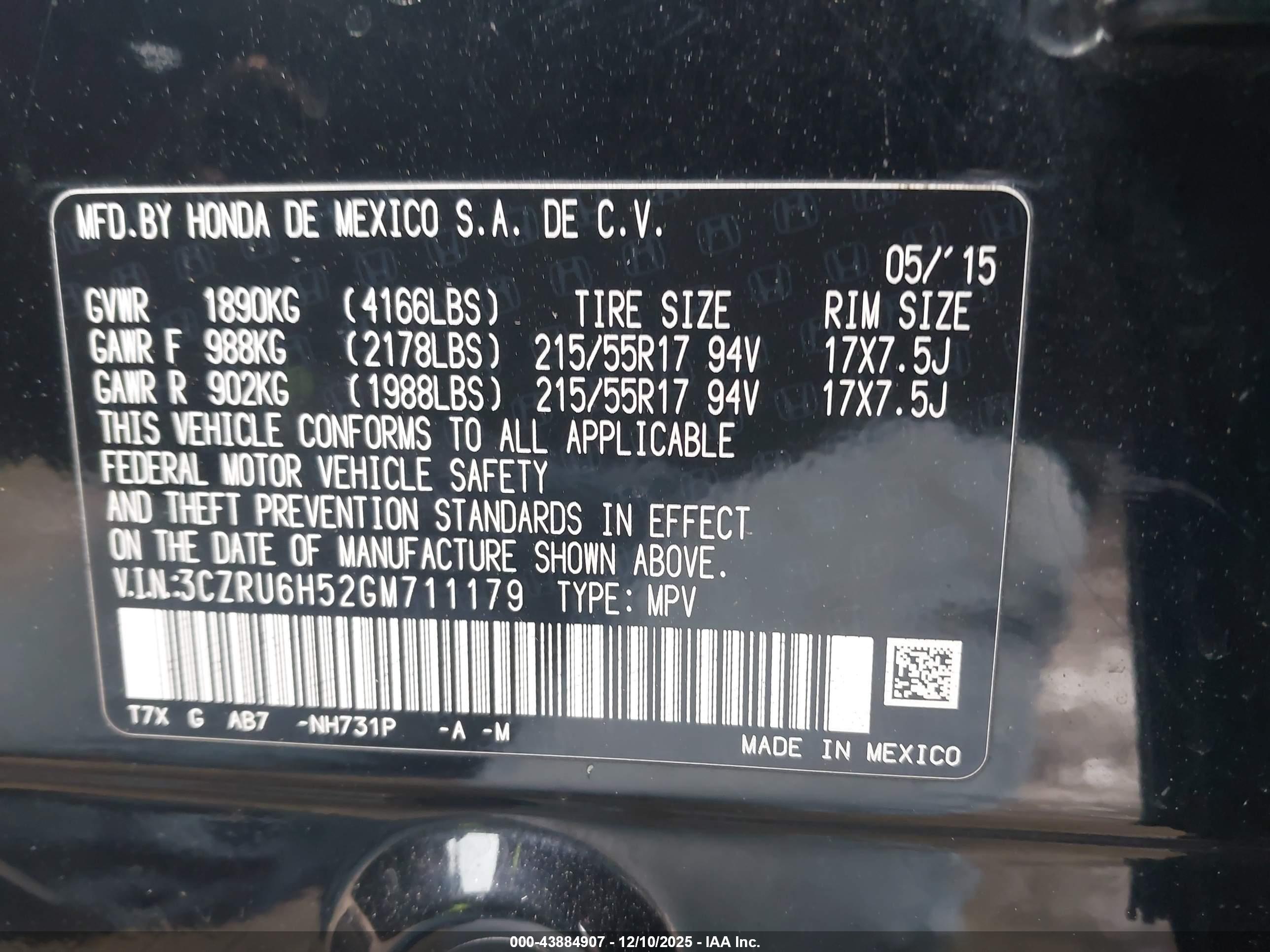 HONDA HR-V image 9