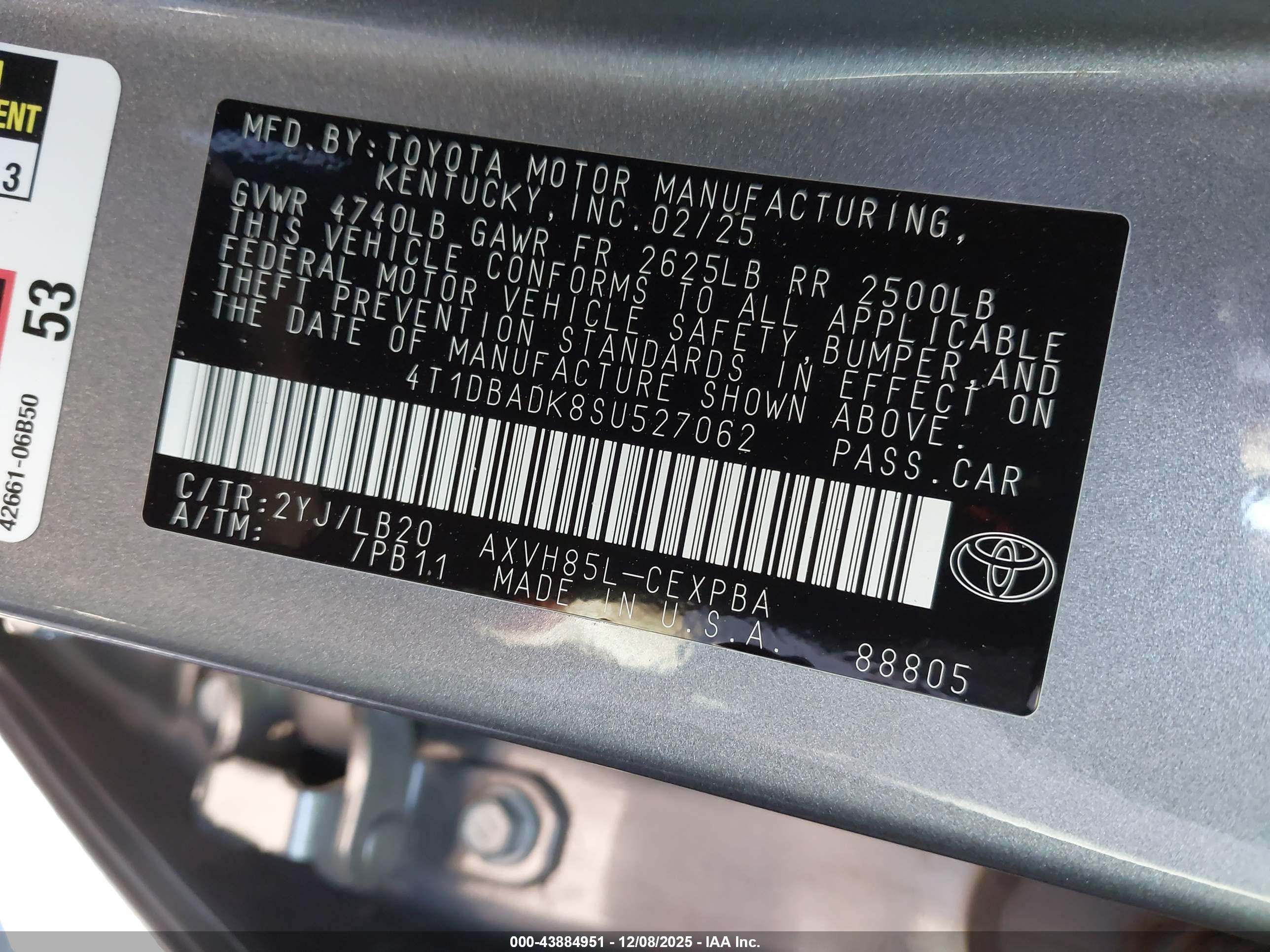 TOYOTA CAMRY image 9