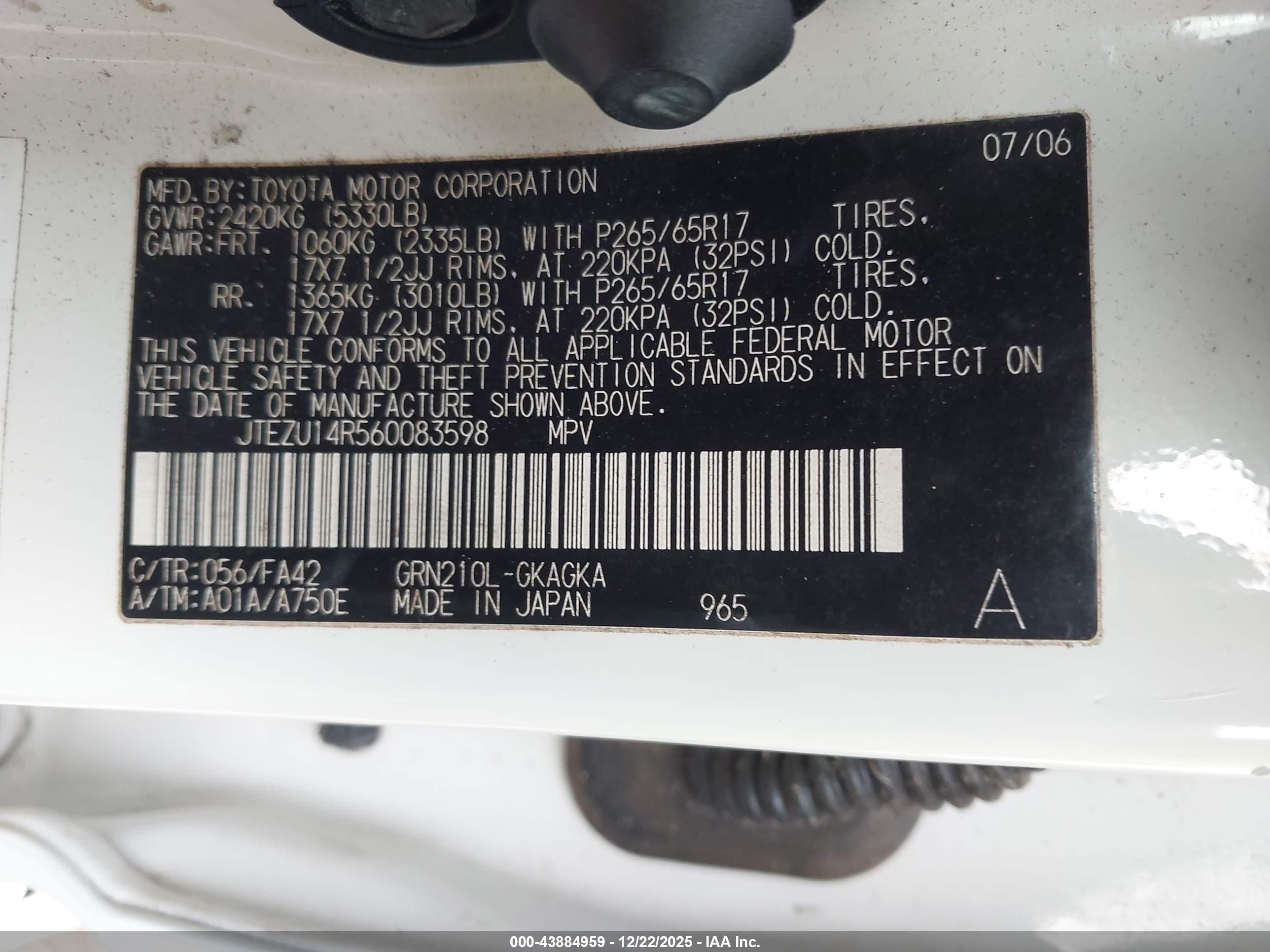 TOYOTA 4RUNNER image 9