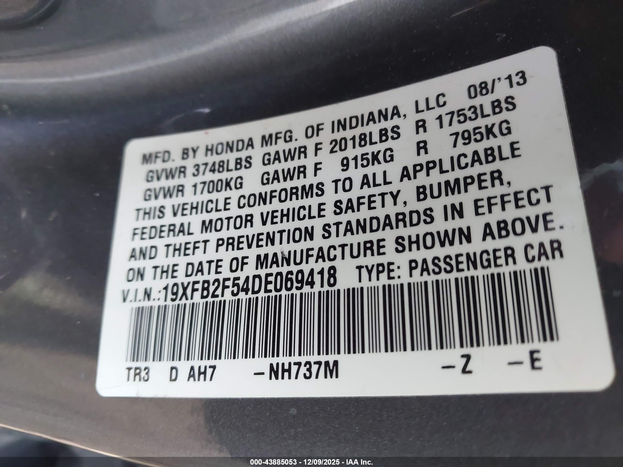 HONDA CIVIC image 9