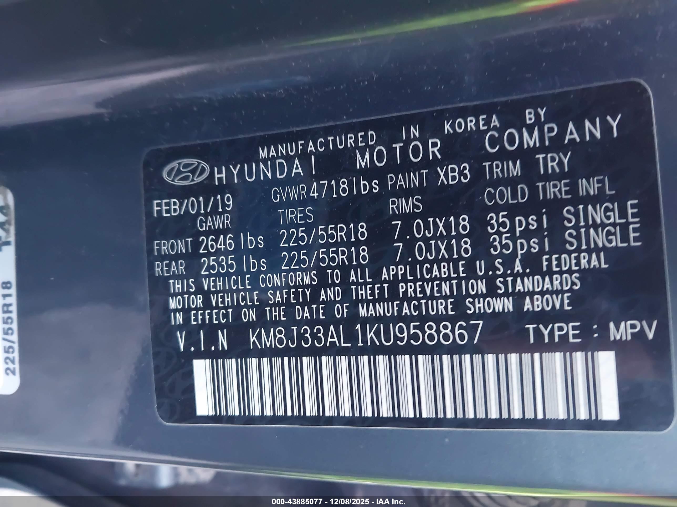 HYUNDAI TUCSON image 9