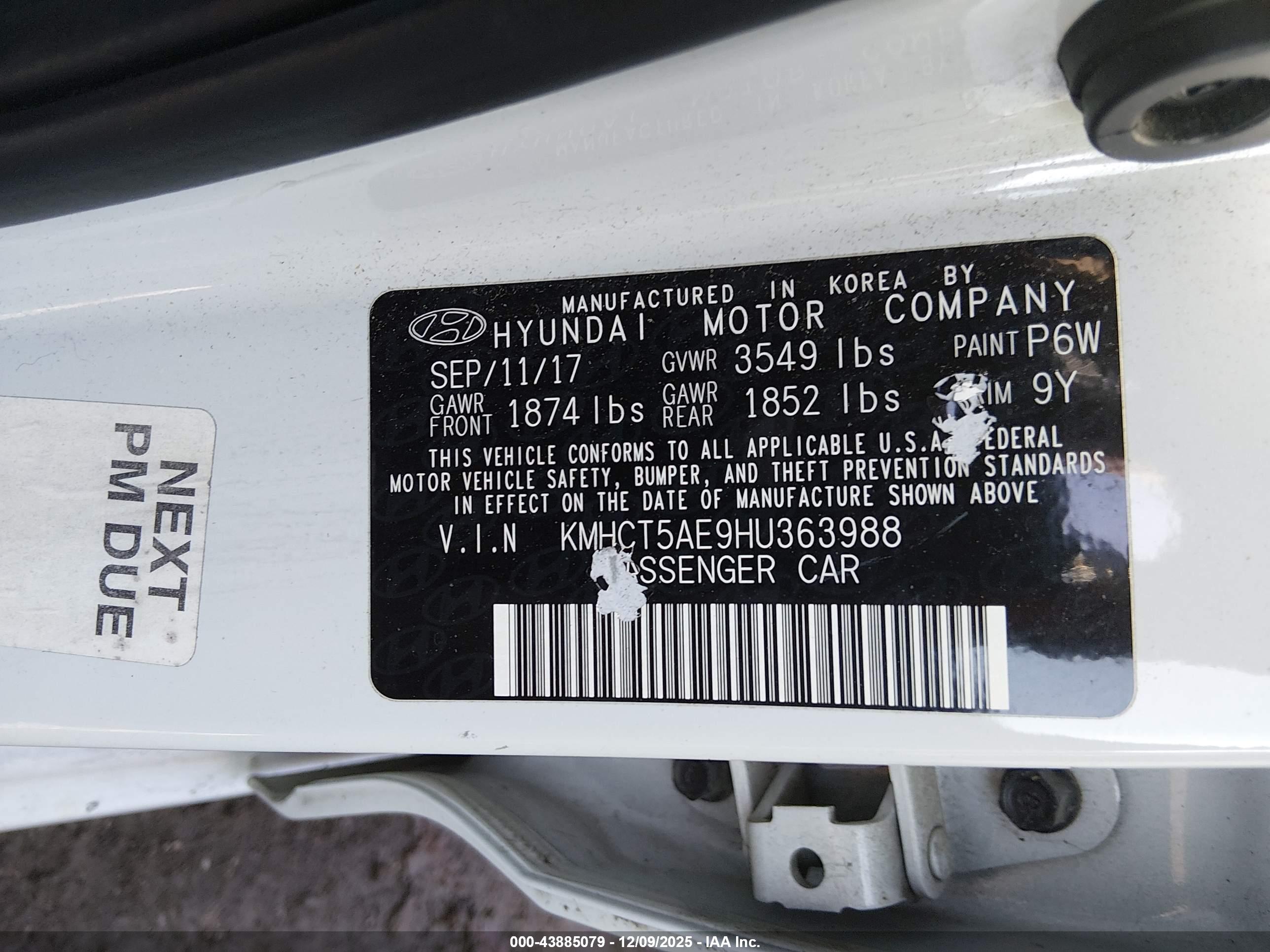 HYUNDAI ACCENT image 9