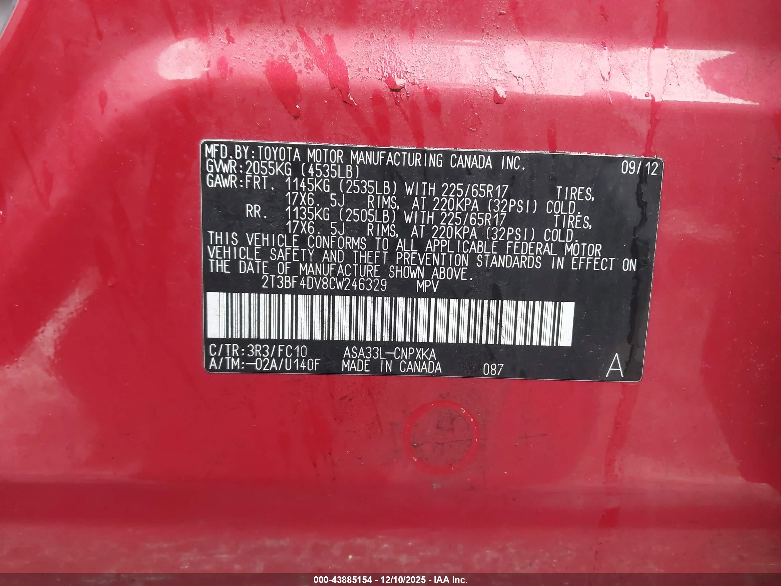 TOYOTA RAV4 image 9