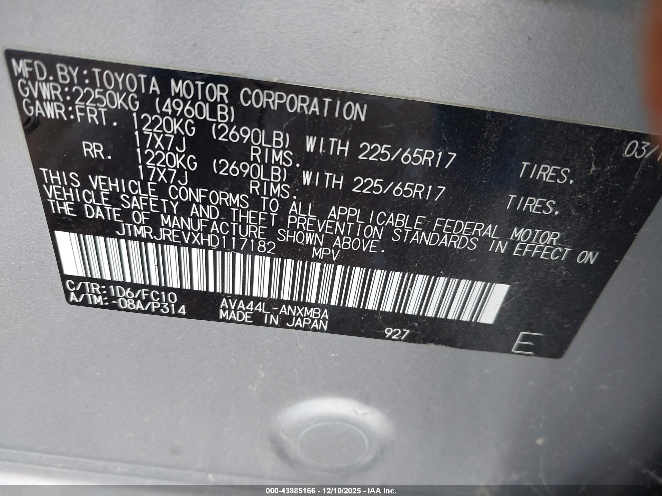 TOYOTA RAV4 image 9